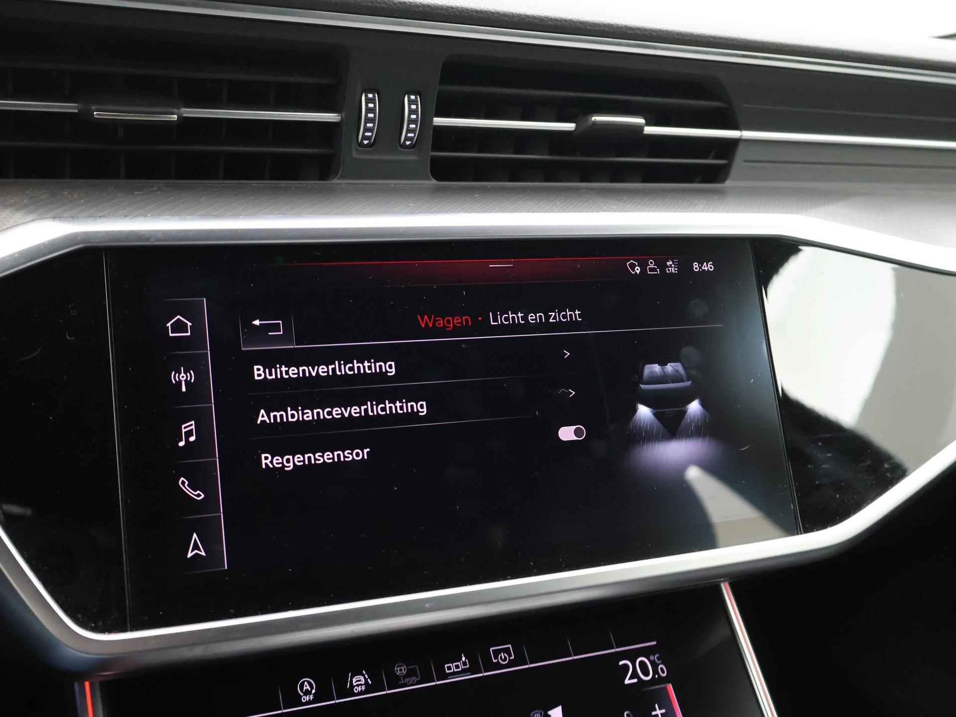 Audi A6 Avant 45 TFSI 245 PK QUATTRO SPORT PRO LINE S + ADAPTIVE CRUISE | PANORAMA | ELEK. TREKHAAK | B&O | STOELVERW. V+A | LEDER - 47/66