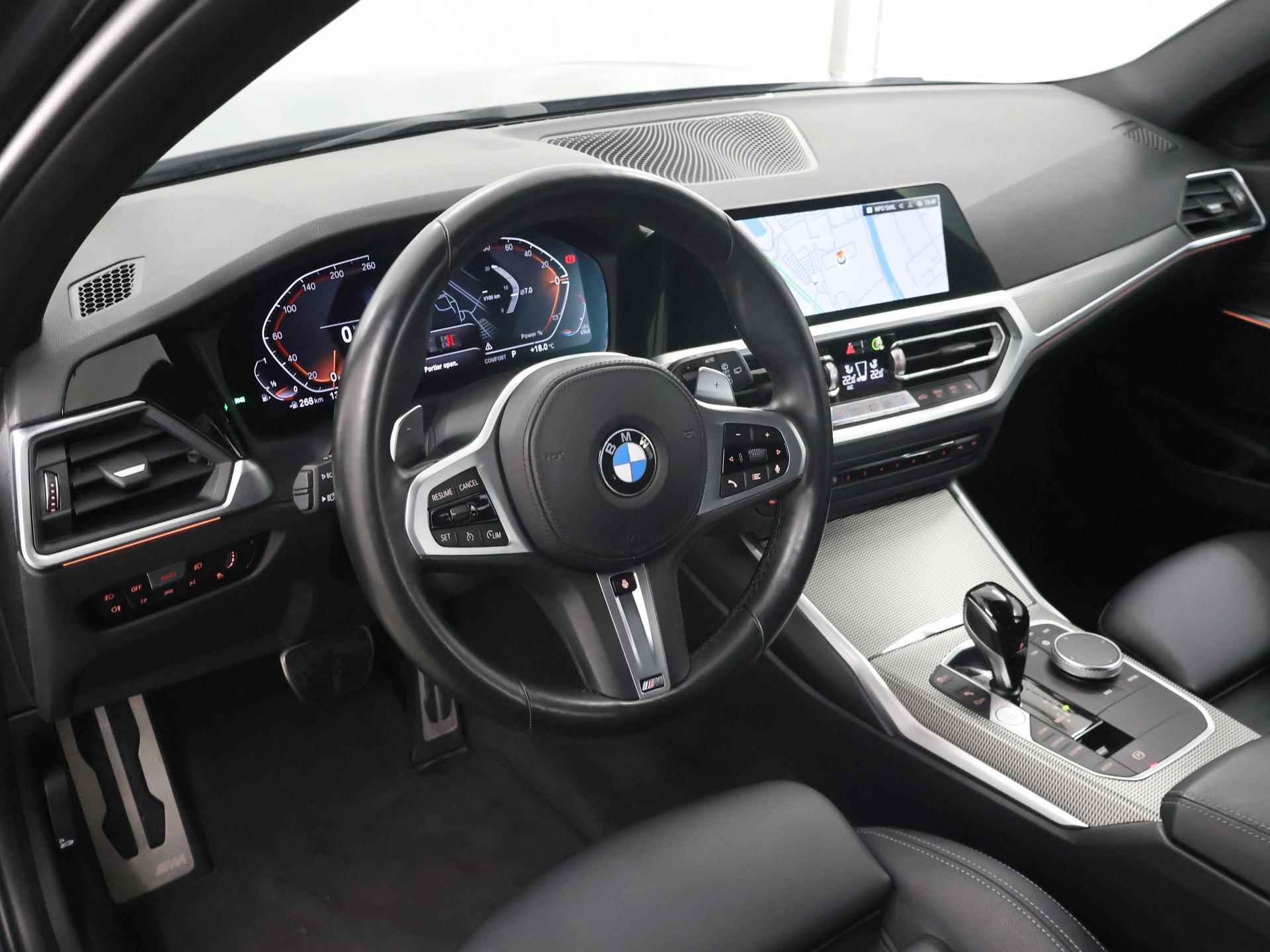 BMW 3-serie Touring 318i Business Edition Plus M-Sport | Sportstoelen | Digitaal Dashboard | Navigatie | Camera | Apple Carplay\ Android Auto | LED | Stoelverwarming | Stuurverwarming | - 8/53