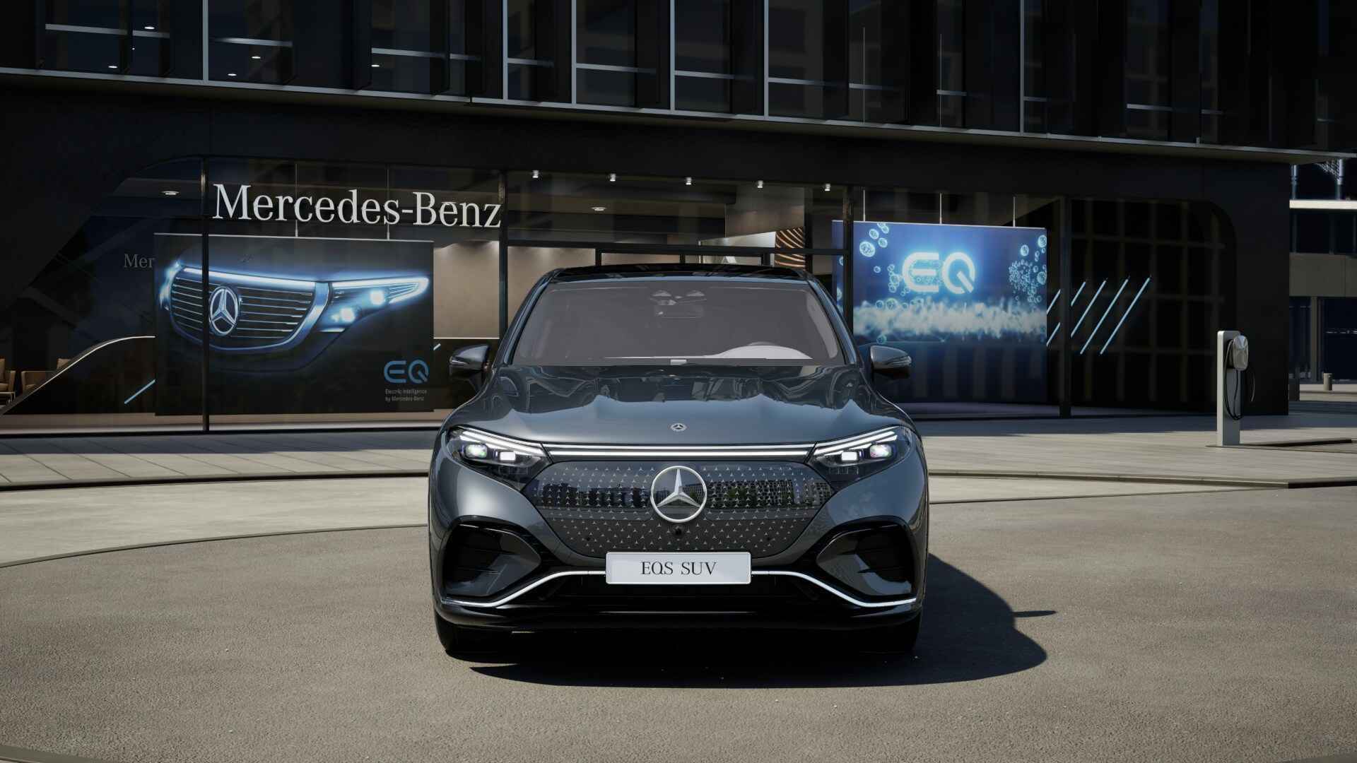 Mercedes-Benz EQS SUV 450+ AMG Line 108 kWh | Premium pakket | Rijassistentiepakket Plus | 360°-camera | Hyperscreen | Burmester® 3D | Augmented reality | Digital Light | - 5/15