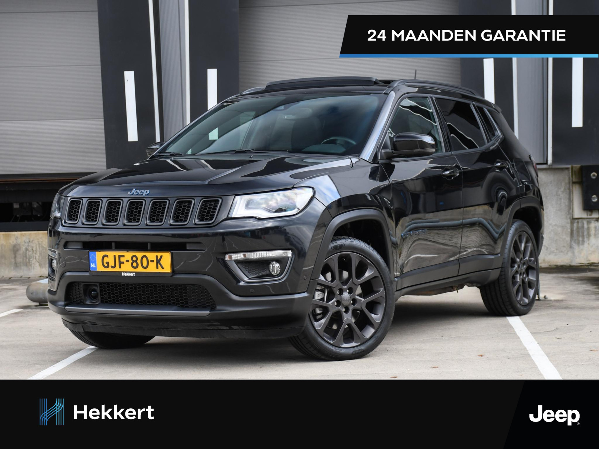 Jeep Compass S 1.3 PHEV 4XE 240pk Automaat SCHUIF-DAK | TREKHAAK | DODE HOEK | PDC + CAM. | CRUISE.C | 19''LM