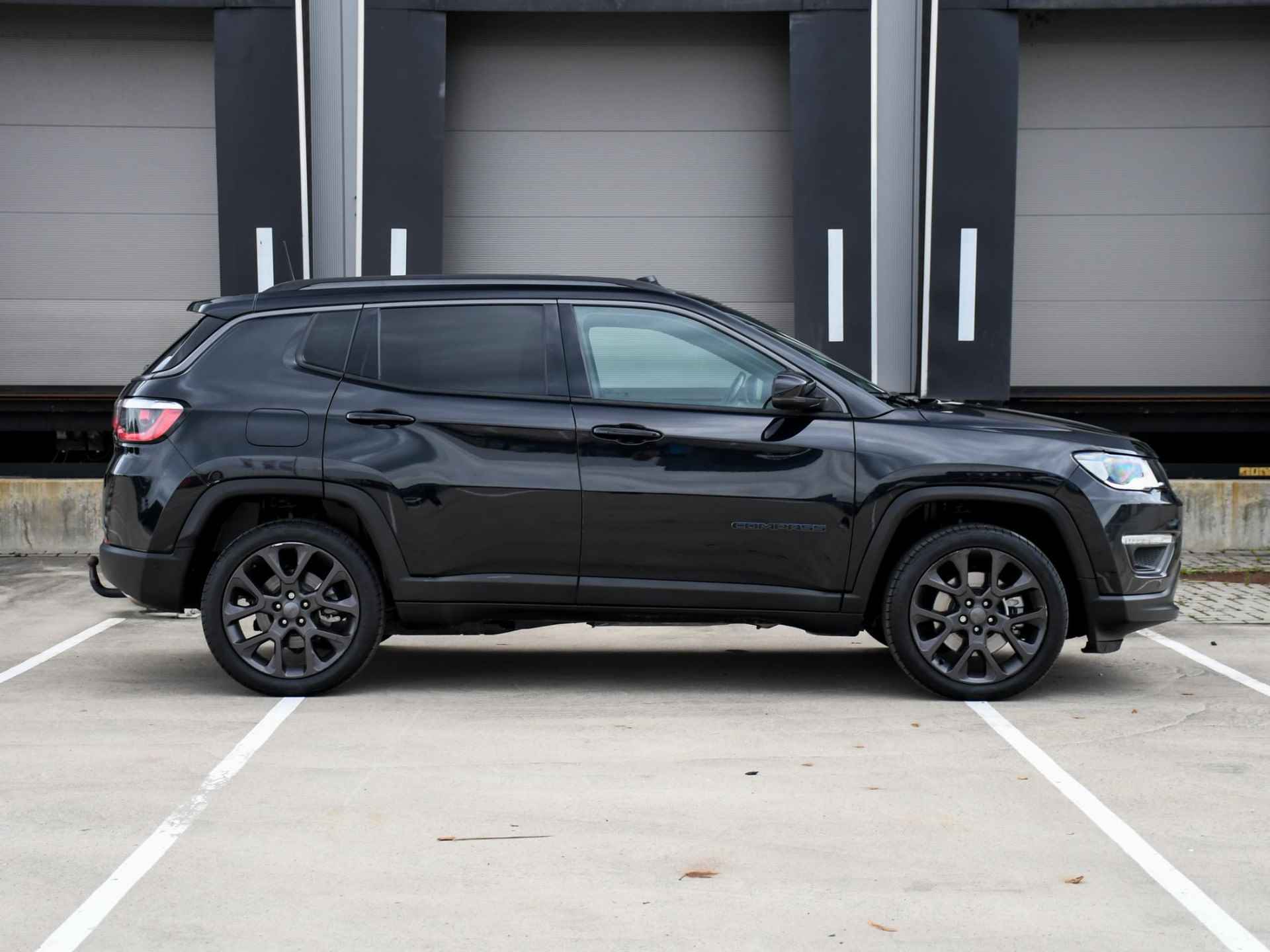 Jeep Compass S 1.3 PHEV 4XE 240pk Automaat SCHUIF-DAK | TREKHAAK | DODE HOEK | PDC + CAM. | CRUISE.C | 19''LM - 4/42