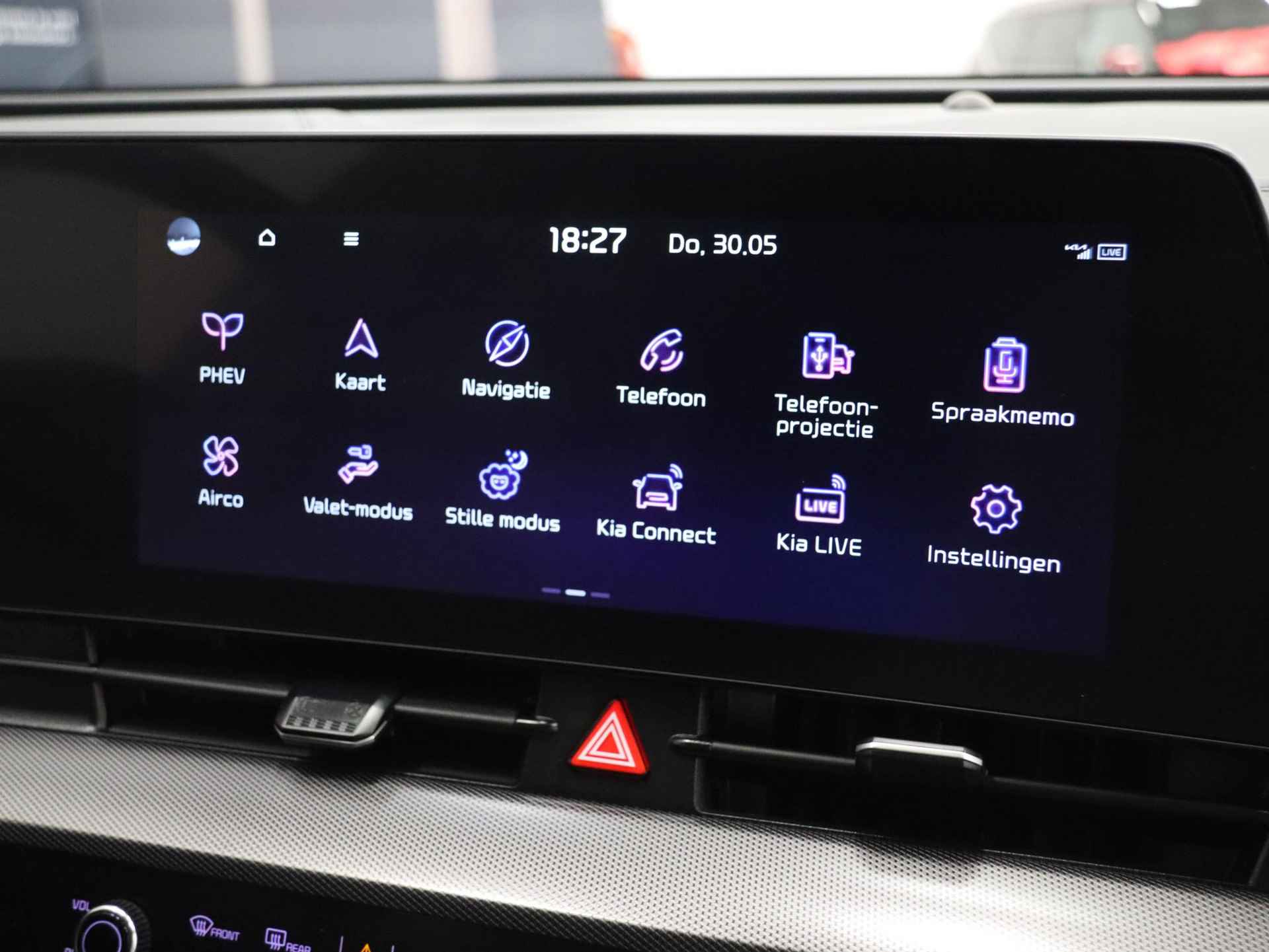 Kia Sportage 1.6T 265pk Plug-in Hybrid AWD DynamicPlusLine | Rondom camera | Stoel en stuurverwarming | Navigatie | Dodehoek detectie | Apple Carplay / Android Auto | Elektrisch verstelbare voorstoelen | - 41/57