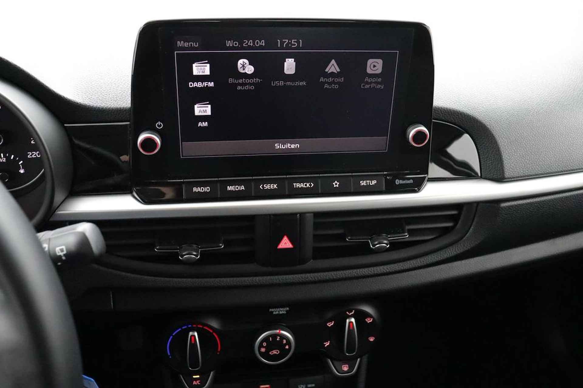 Kia Picanto 1.0 DPi DynamicLine - Airco - Cruise Control - Apple Carplay/Android Auto - Achteruitrijcamera - Fabrieksgarantie tot 03-2029 - 38/47