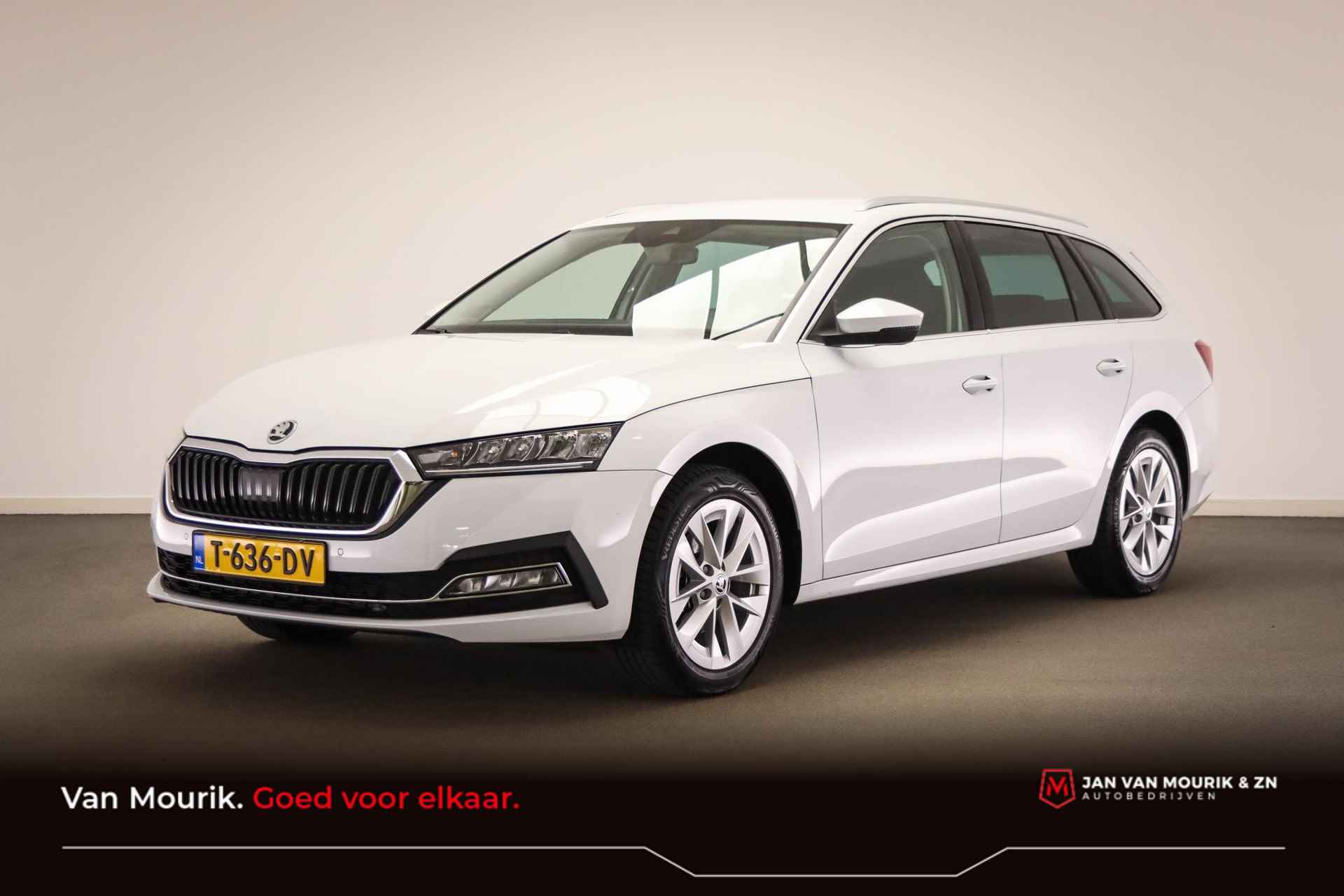 Skoda Octavia Combi 1.0 e-TSI Business Edition | LED | NAVIGATIE | DAB | APPLE | DEALER ONDERHOUDEN - 1/54