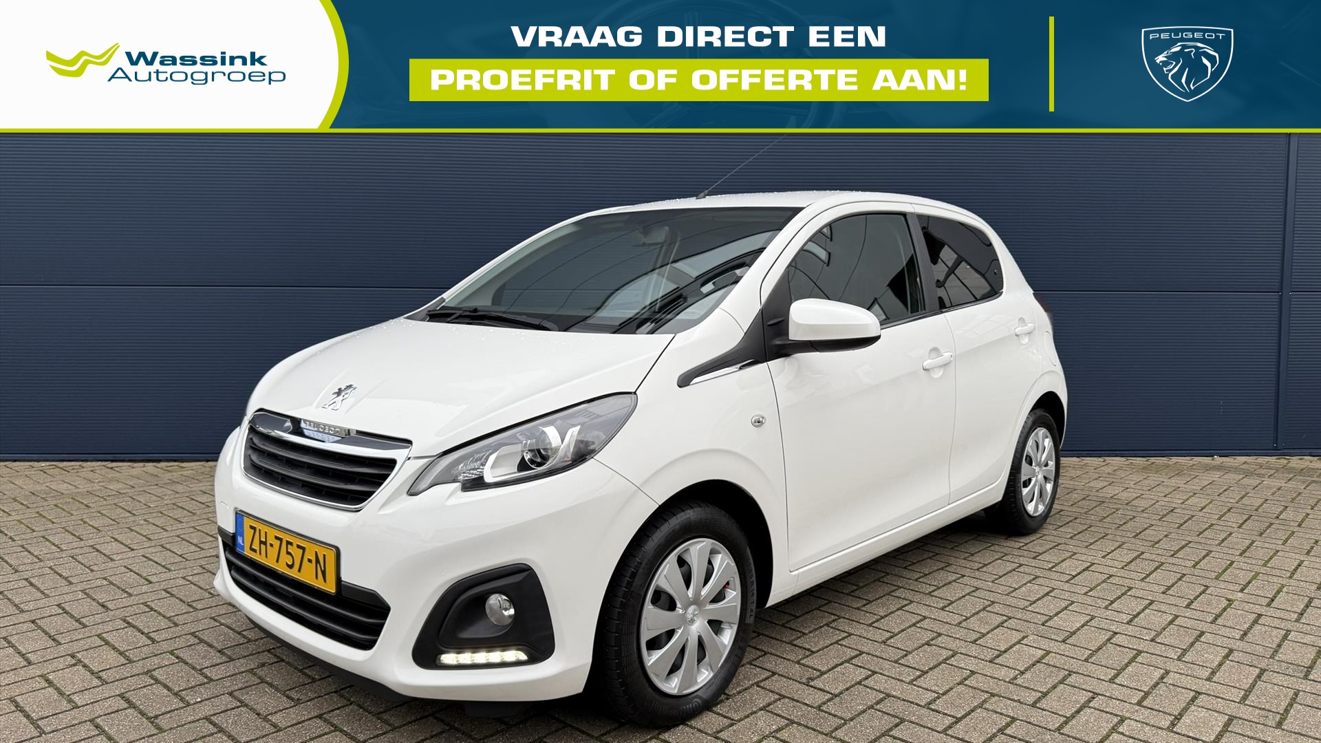 PEUGEOT 108 1.0 e-VTi 68pk 5D Active Automaat | Airco | Bluetooth |  5-deurs |