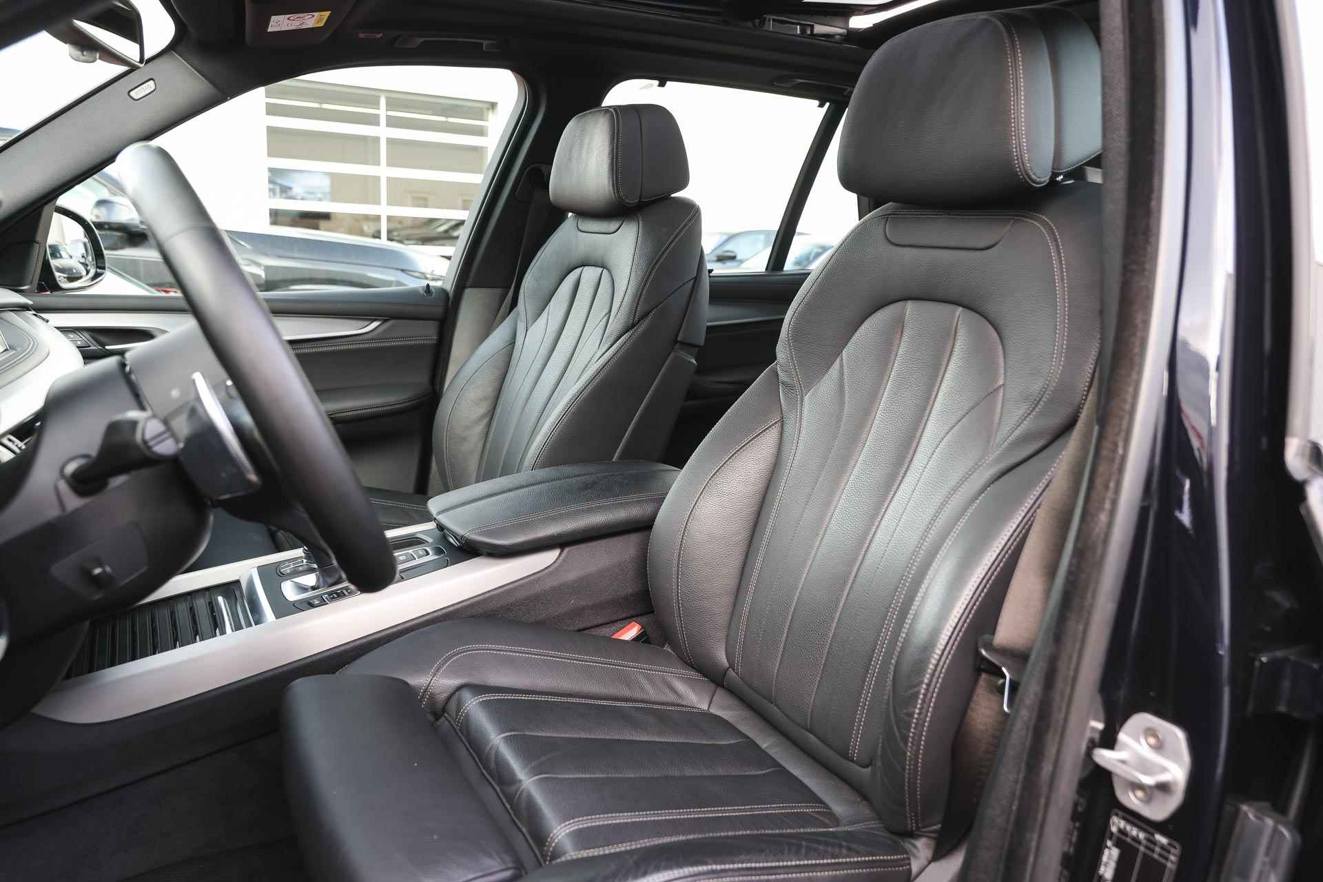 BMW X5 xDrive40d High Executive 7p. M Sport Automaat / Panoramadak / Trekhaak / Adaptief M onderstel / Adaptieve LED / Head-Up / Surround View / Navigatie Professional - 11/41