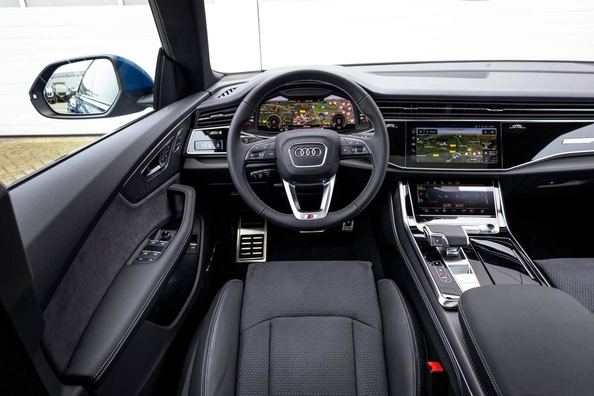 Audi Q8 55 TFSIe 394pk Quattro S-Line Edition | Panoramadak | Trekhaak | B&O Sound - 53/54