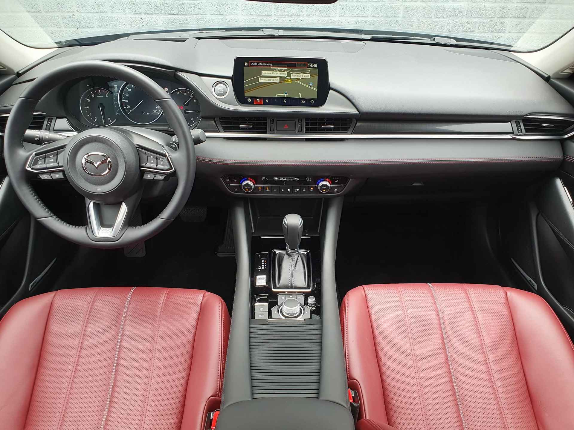 Mazda 6 Sportbreak 2.5 SkyActiv-G 194 Homura | Leder | Stoel ventilatie vóór | Navigatie | Camera | Bose Geluidssysteem | - 11/39