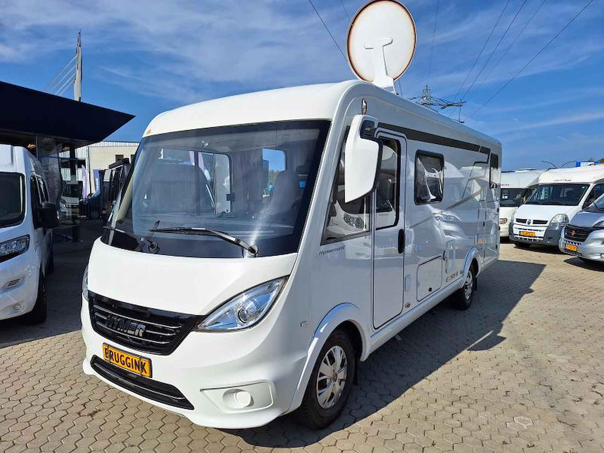 Hymer Exsis-I 588 - ENKELE BEDDEN - AIRCO - 3/23