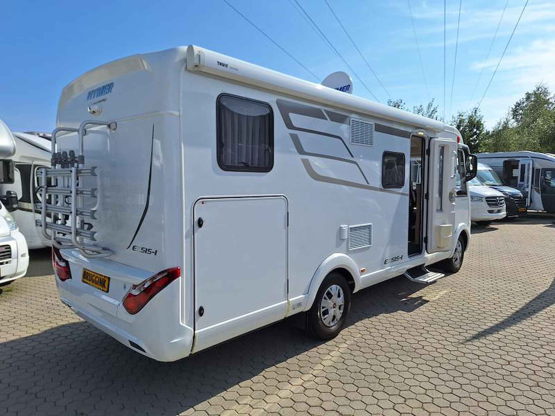 Hymer Exsis-I 588 - ENKELE BEDDEN - AIRCO - 17/23