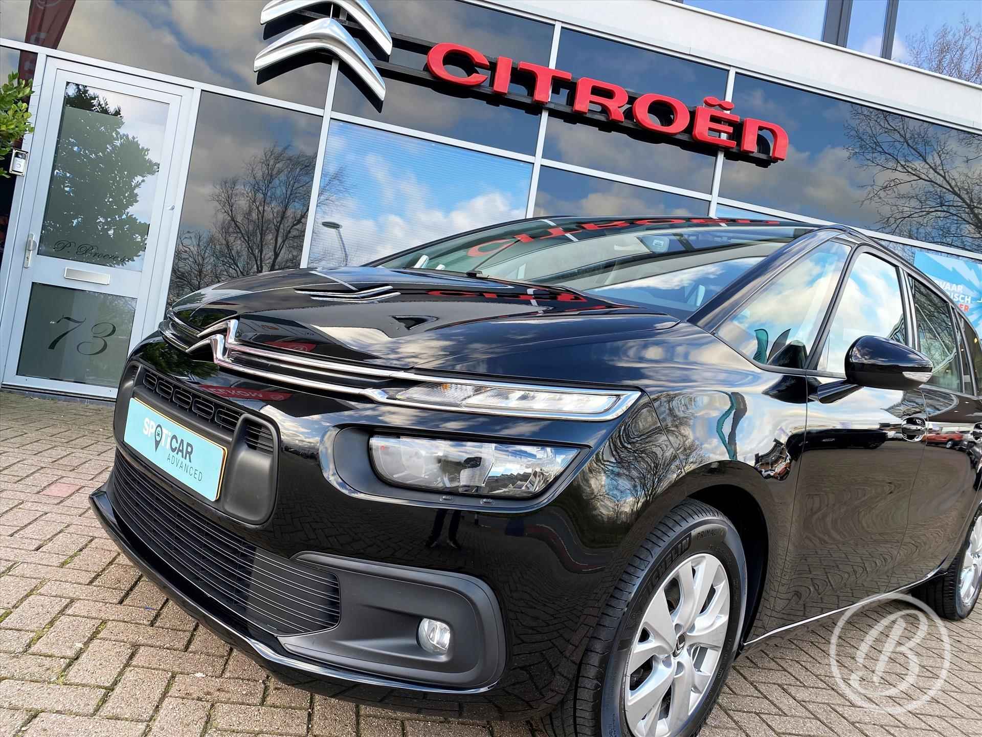 Citroen Grand C4 Picasso 1.2 Turbo 130pk Feel 7-zits | trekhaak, verwarmde voorstoelen, navigatie, parkeersensoren, 16 inch velgen, android, apple, climate- en cruise control - 13/55