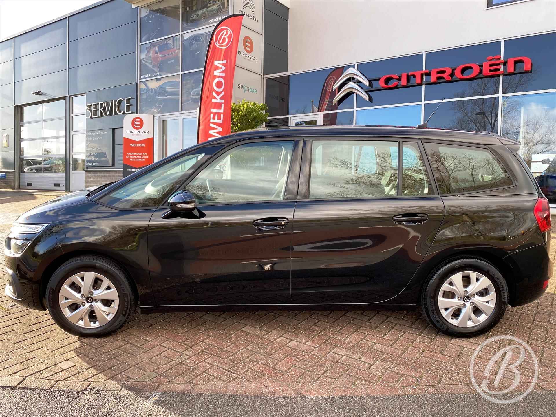 Citroen Grand C4 Picasso 1.2 Turbo 130pk Feel 7-zits | trekhaak, verwarmde voorstoelen, navigatie, parkeersensoren, 16 inch velgen, android, apple, climate- en cruise control - 3/55