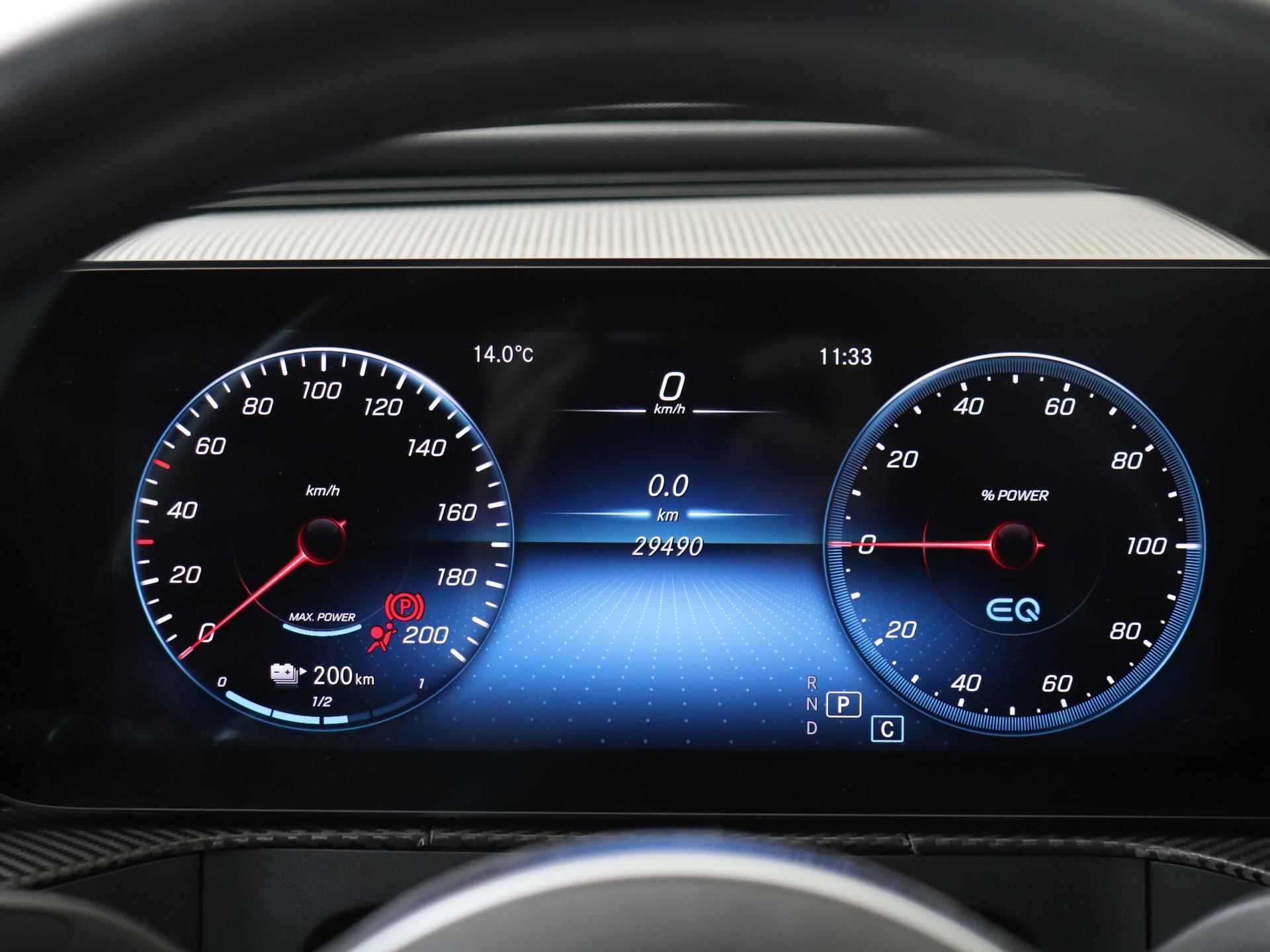 Mercedes-Benz EQC 400 4MATIC Premium Plus 80 kWh / AMG/ Schuifdak/ Rijassistentiepakket/ Stoelverwarming v+a - 19/36