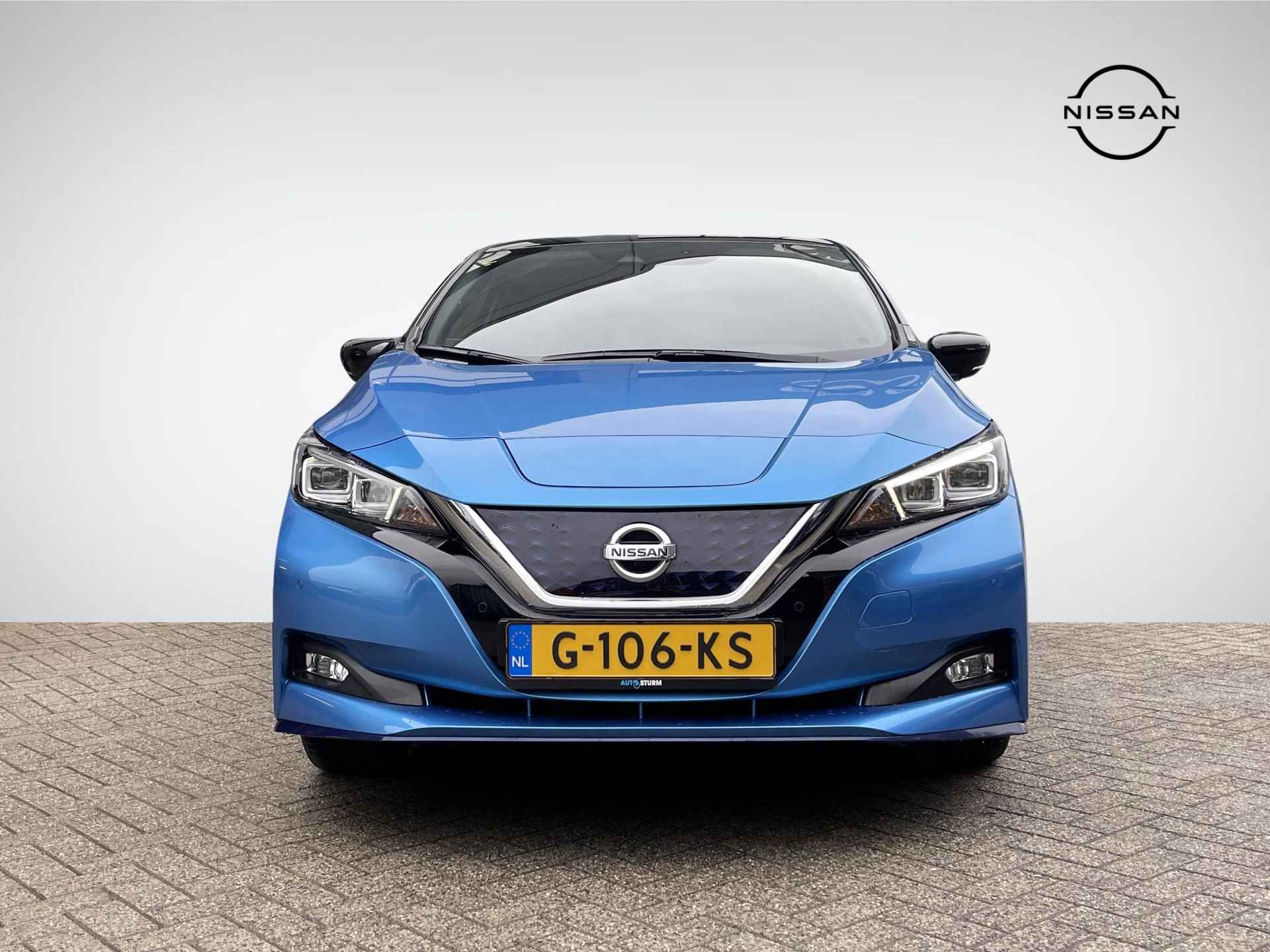 Nissan LEAF e+ Tekna 62 kWh | Adapt. Cruise Control | BOSE Audio | Stuur- + Stoelverwarming | Leder/Alcantara | Apple Carplay/Android Auto | Rijklaarprijs! - 2/27