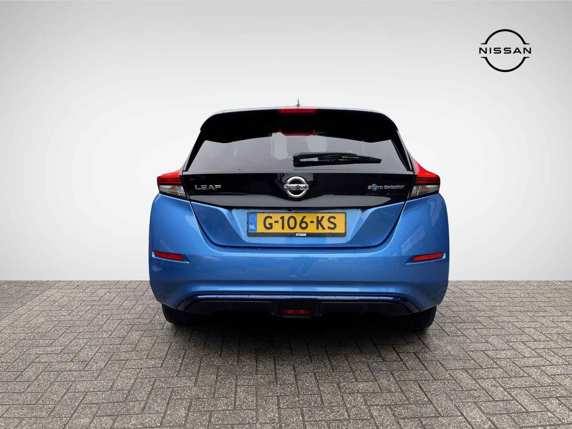 Nissan LEAF e+ Tekna 62 kWh | Adapt. Cruise Control | BOSE Audio | Stuur- + Stoelverwarming | Leder/Alcantara | Apple Carplay/Android Auto | Rijklaarprijs! - 4/27