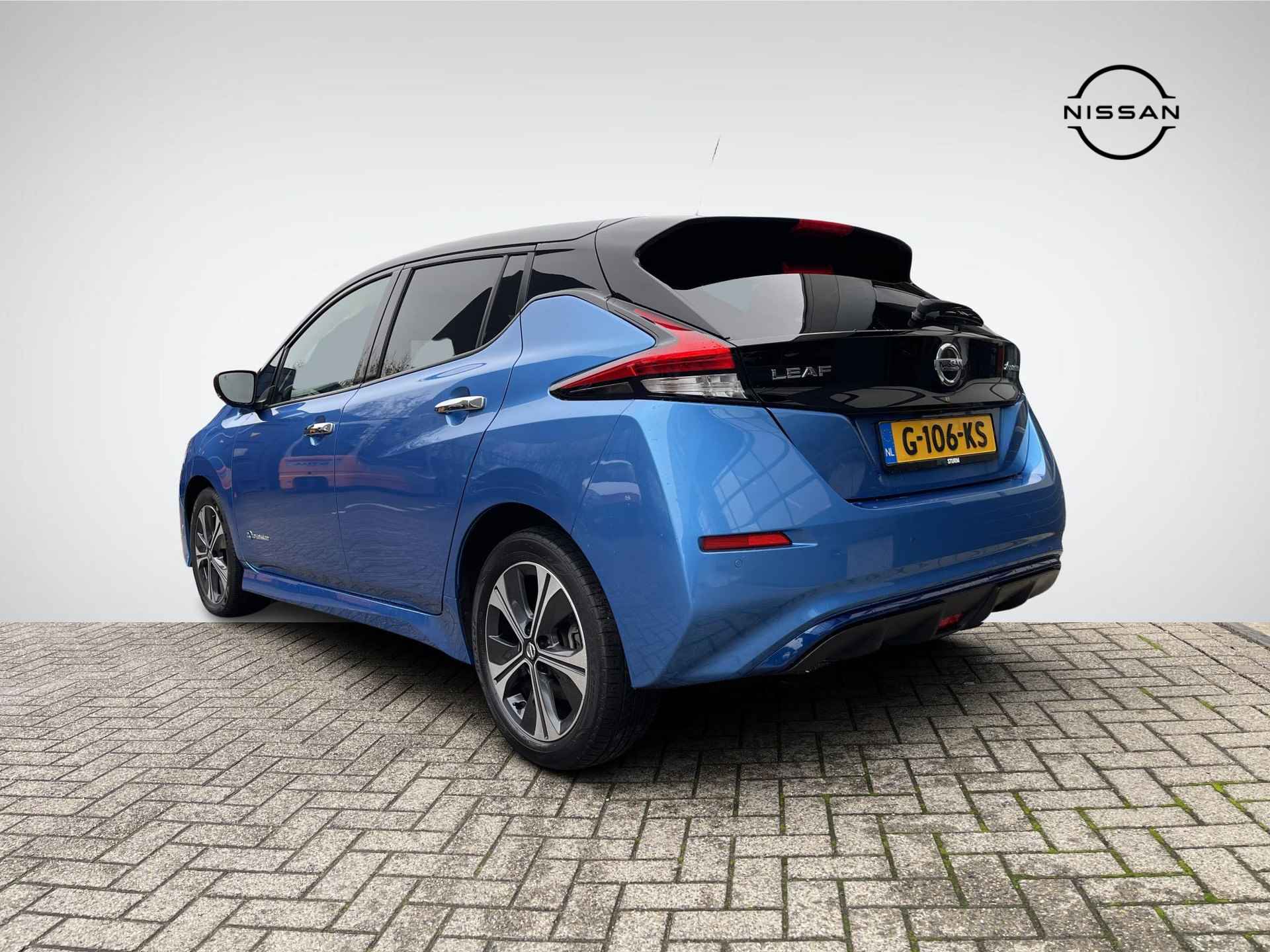 Nissan LEAF e+ Tekna 62 kWh | Adapt. Cruise Control | BOSE Audio | Stuur- + Stoelverwarming | Leder/Alcantara | Apple Carplay/Android Auto | Rijklaarprijs! - 5/27