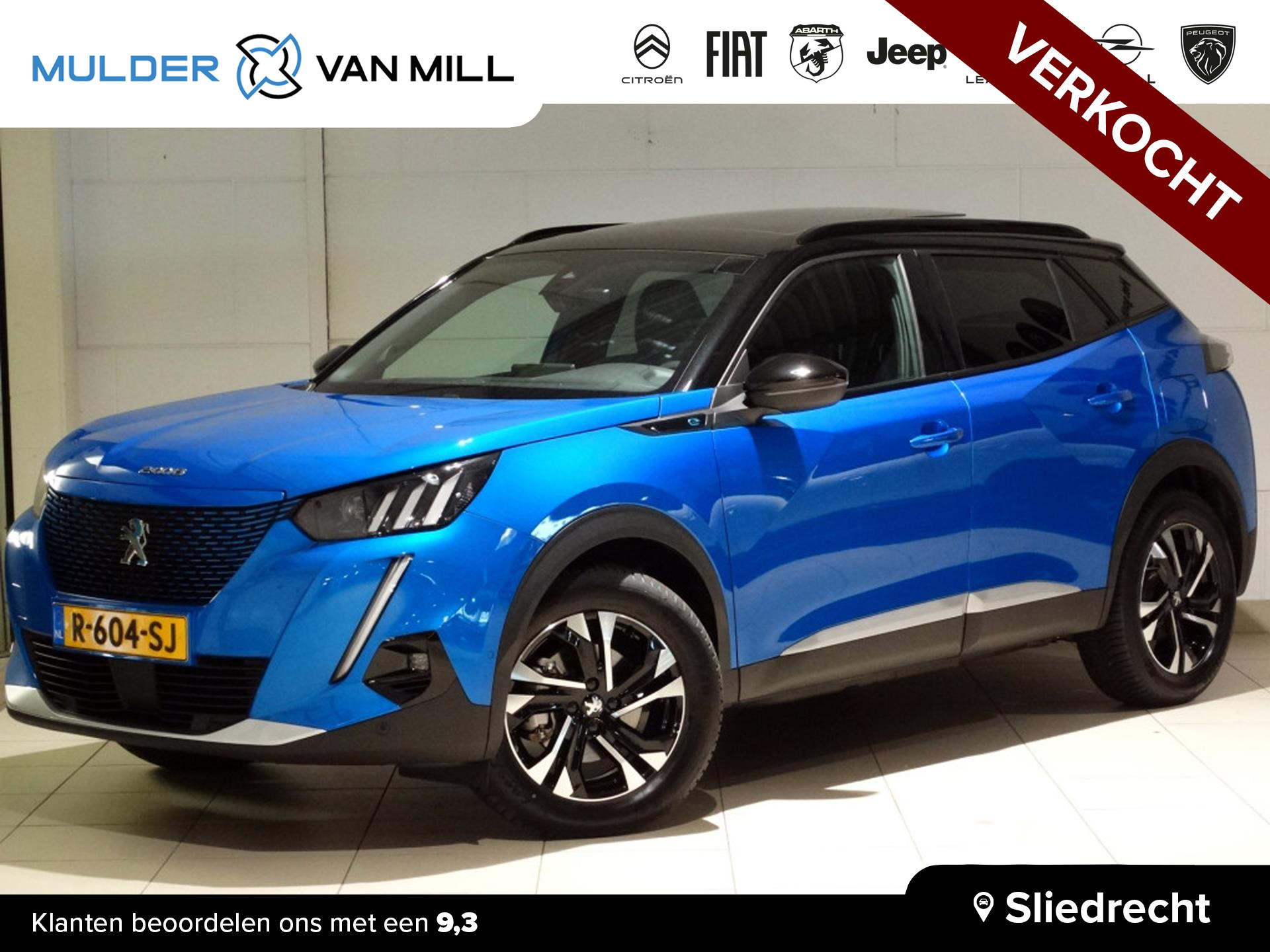 Peugeot e-2008 SUV GT Pack EV 3-FASEN 50kWh 136pk | SCHUIF/KANTELDAK | NAPPA LEDER | ADAPTIVE CRUISE | KEYLESS ENTRY | STOELVERW. | GRIPCONTROL | LM-VELGEN