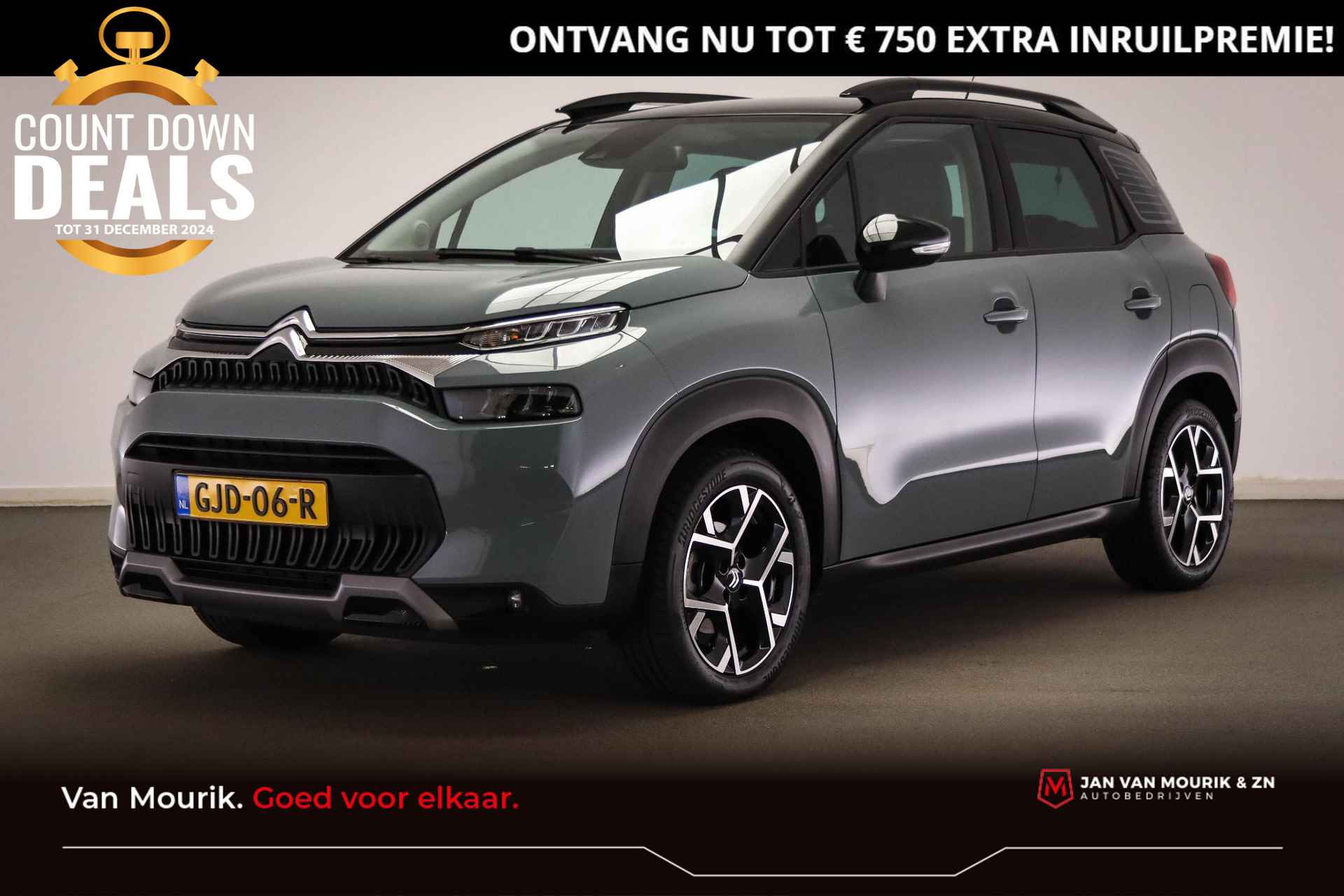 Citroen C3 Aircross 1.2 PureTech 130 EAT6 Shine Pack | Camera | Comfortstoelen | Led | Navigatie | Ambiance pack | - 1/48