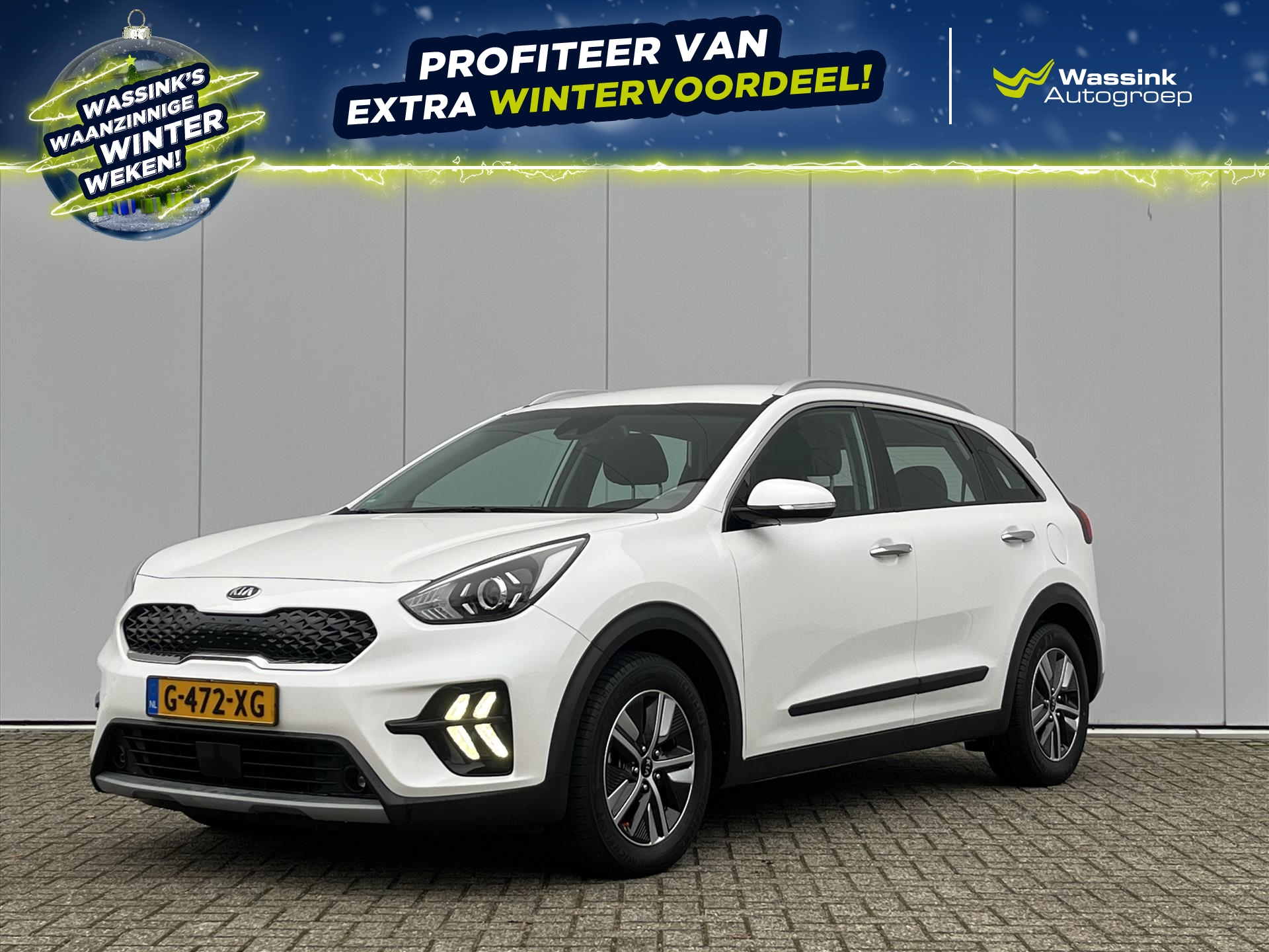 KIA Niro 1.6 GDi Hybrid 141pk DCT6 DynamicLine | Camera Achter | Adaptive Cruise Control | Automaat | Elektrische handrem|