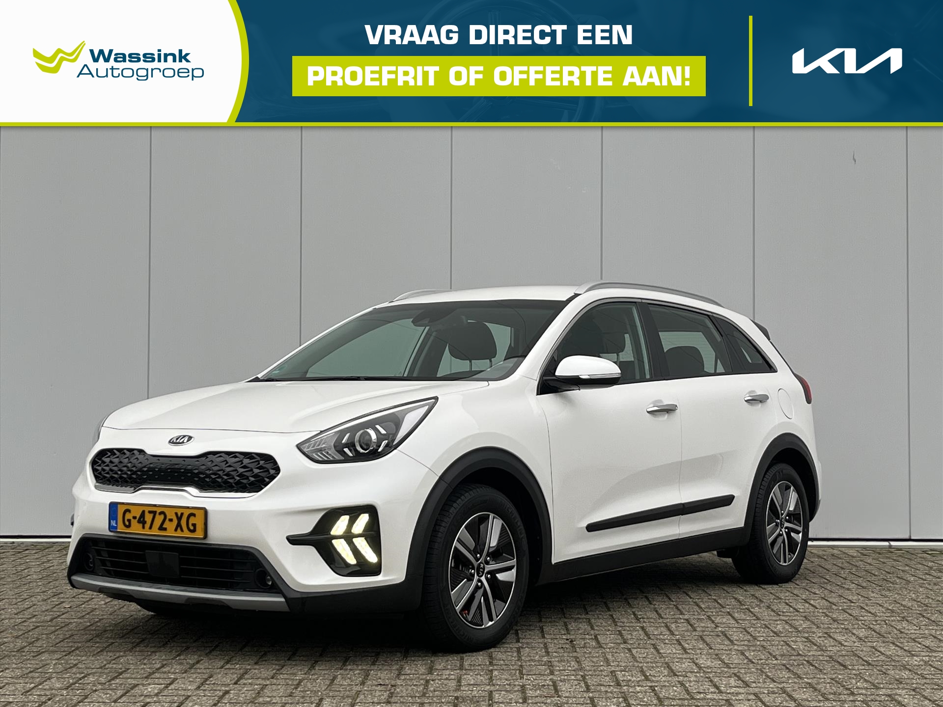 KIA Niro 1.6 GDi Hybrid 141pk DCT6 DynamicLine | Camera Achter | Adaptive Cruise Control | Automaat | Elektrische handrem|