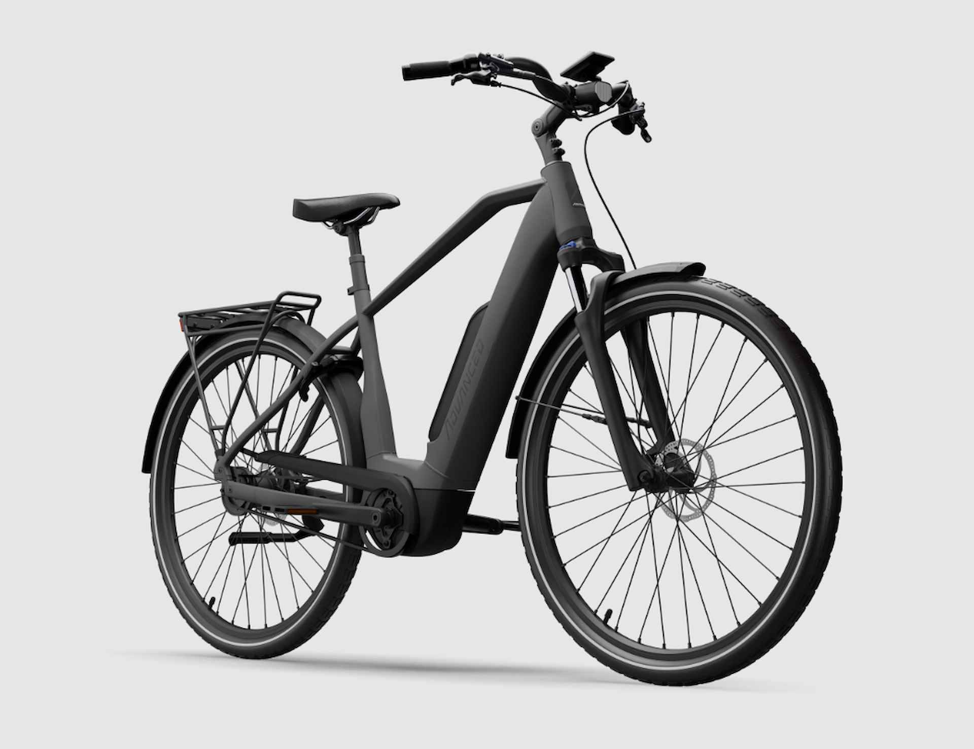 Advanced Ebike Das Original TOUR Plus Diamant 55 Perf. 50 / 545 Wh / Intuvia Heren Coal Grey Matt 55cm 2024 - 3/3