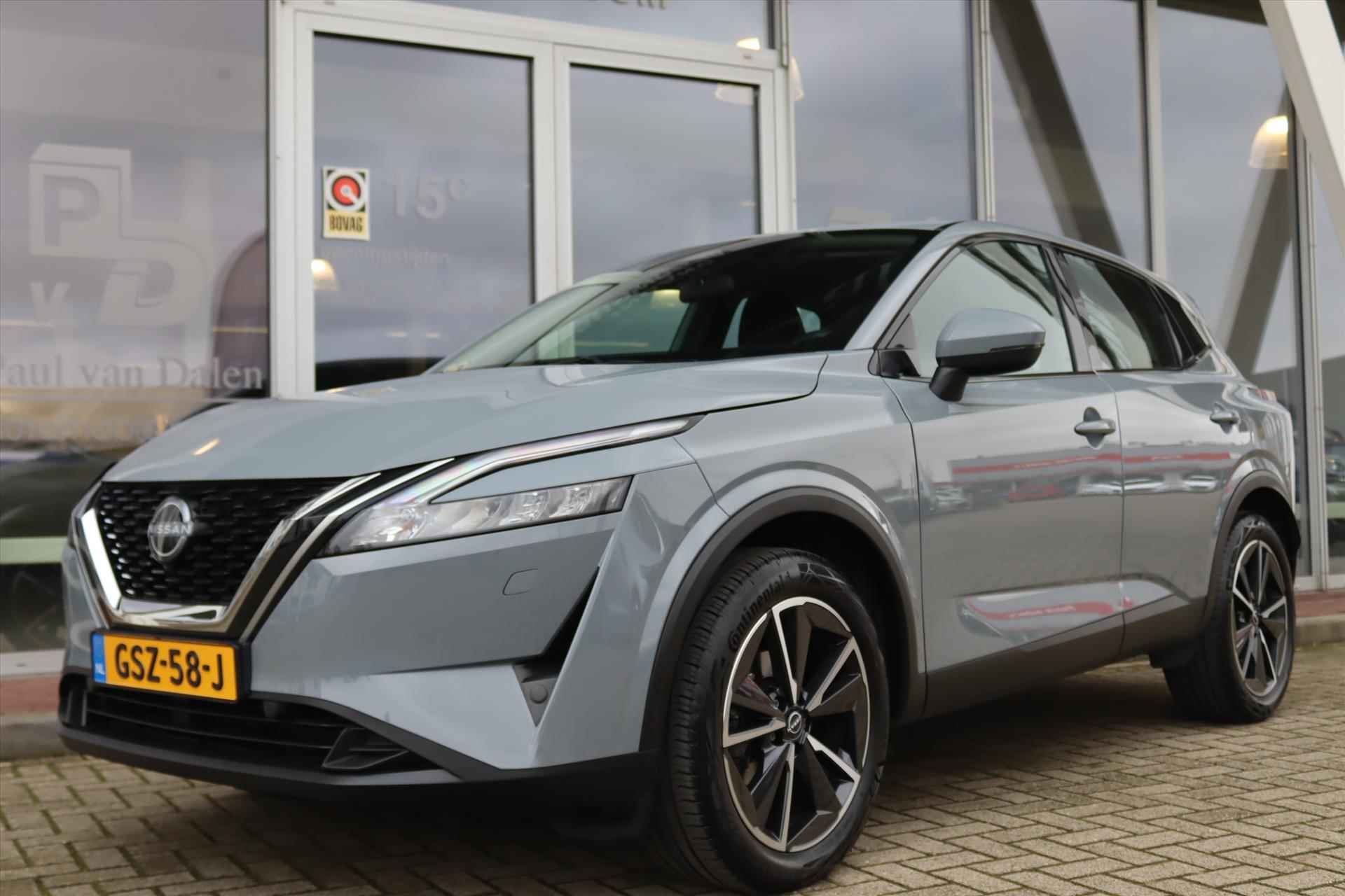 Nissan Qashqai 1.3 MHEV 158PK AUTOMAAT N-CONNECTA Navi Carplay | Camera | Stoel/stuurverw. | Adapt.Cruise | Voorruitverw. | Lane Assist | Led | Dab | 19 Inch LM | - 42/56