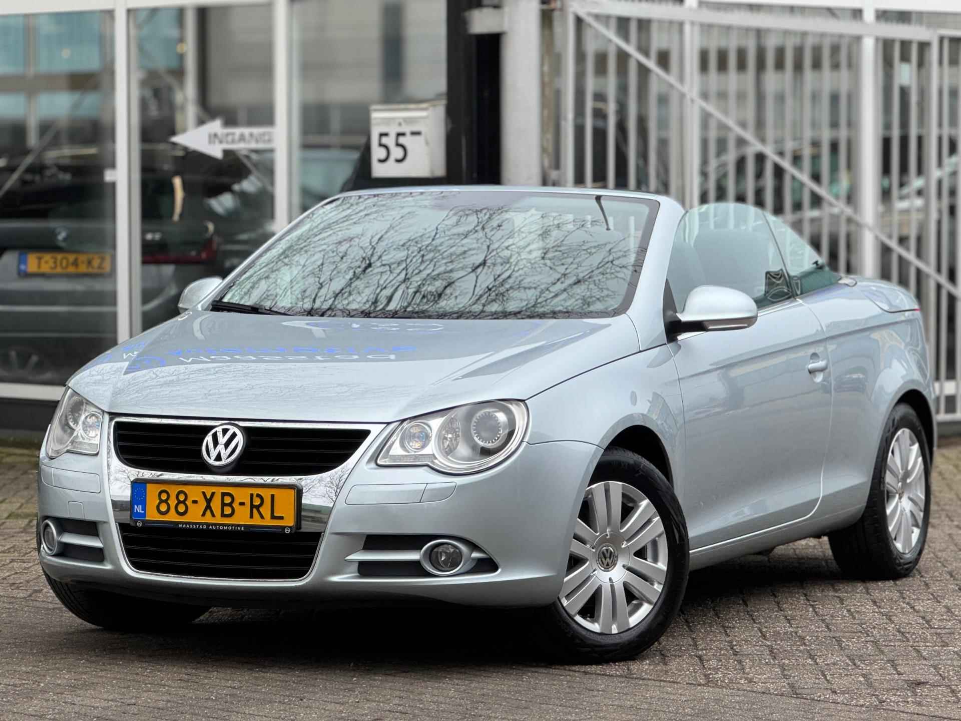 Volkswagen Eos 2.0 Cabrio Pano Stoel VW D.riem VV Dealeronderhouden Leder Xenon Nette staat 2 sleutels - 3/62