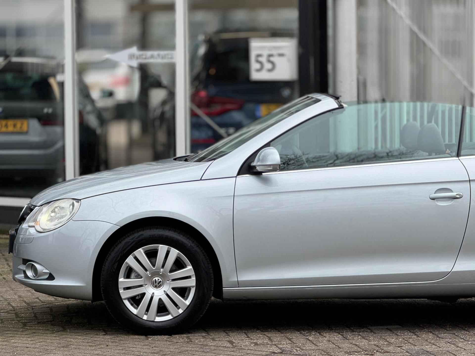 Volkswagen Eos 2.0 Cabrio Pano Stoel VW D.riem VV Dealeronderhouden Leder Xenon Nette staat 2 sleutels - 36/62