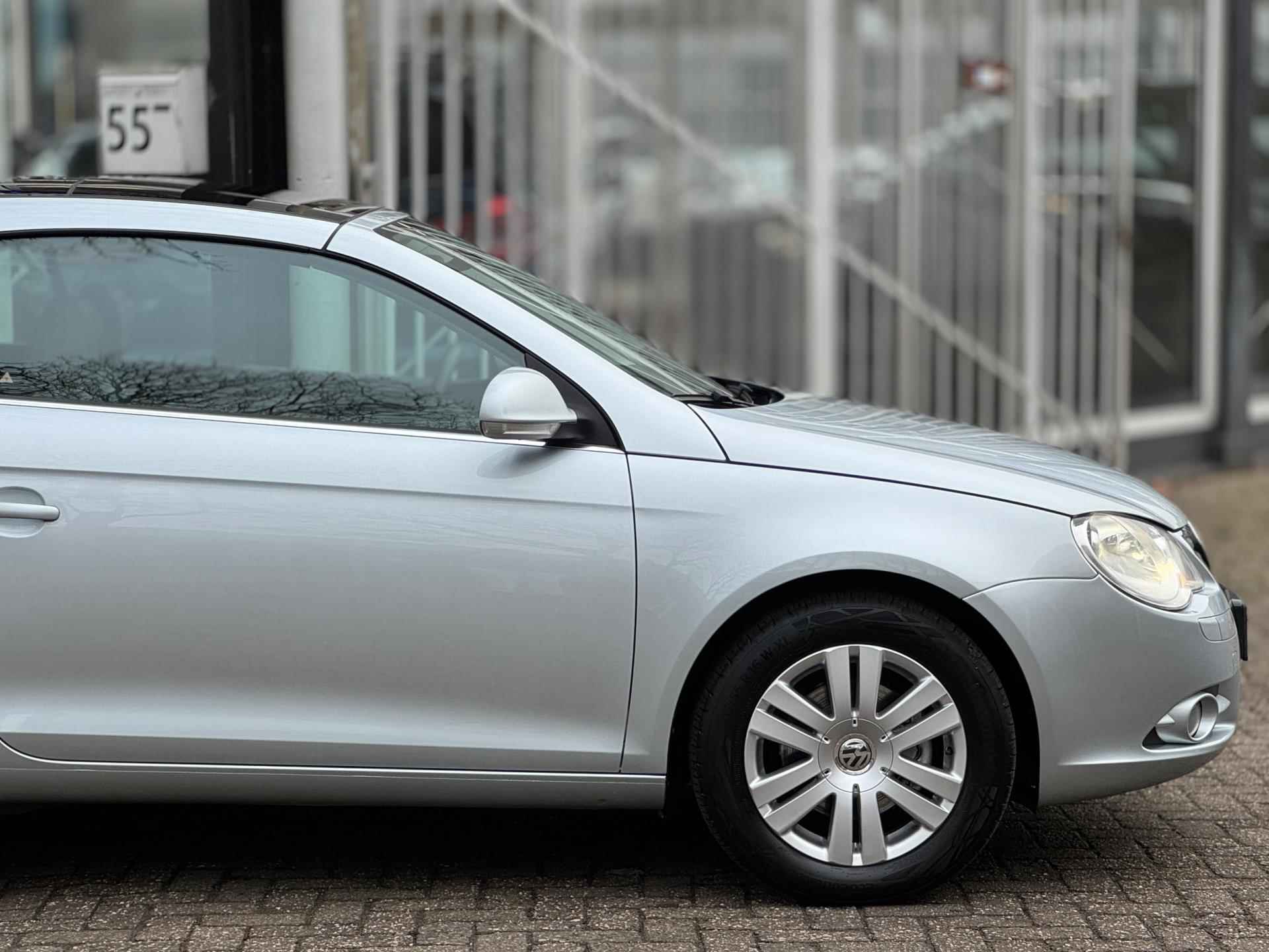 Volkswagen Eos 2.0 Cabrio Pano Stoel VW D.riem VV Dealeronderhouden Leder Xenon Nette staat 2 sleutels - 42/62