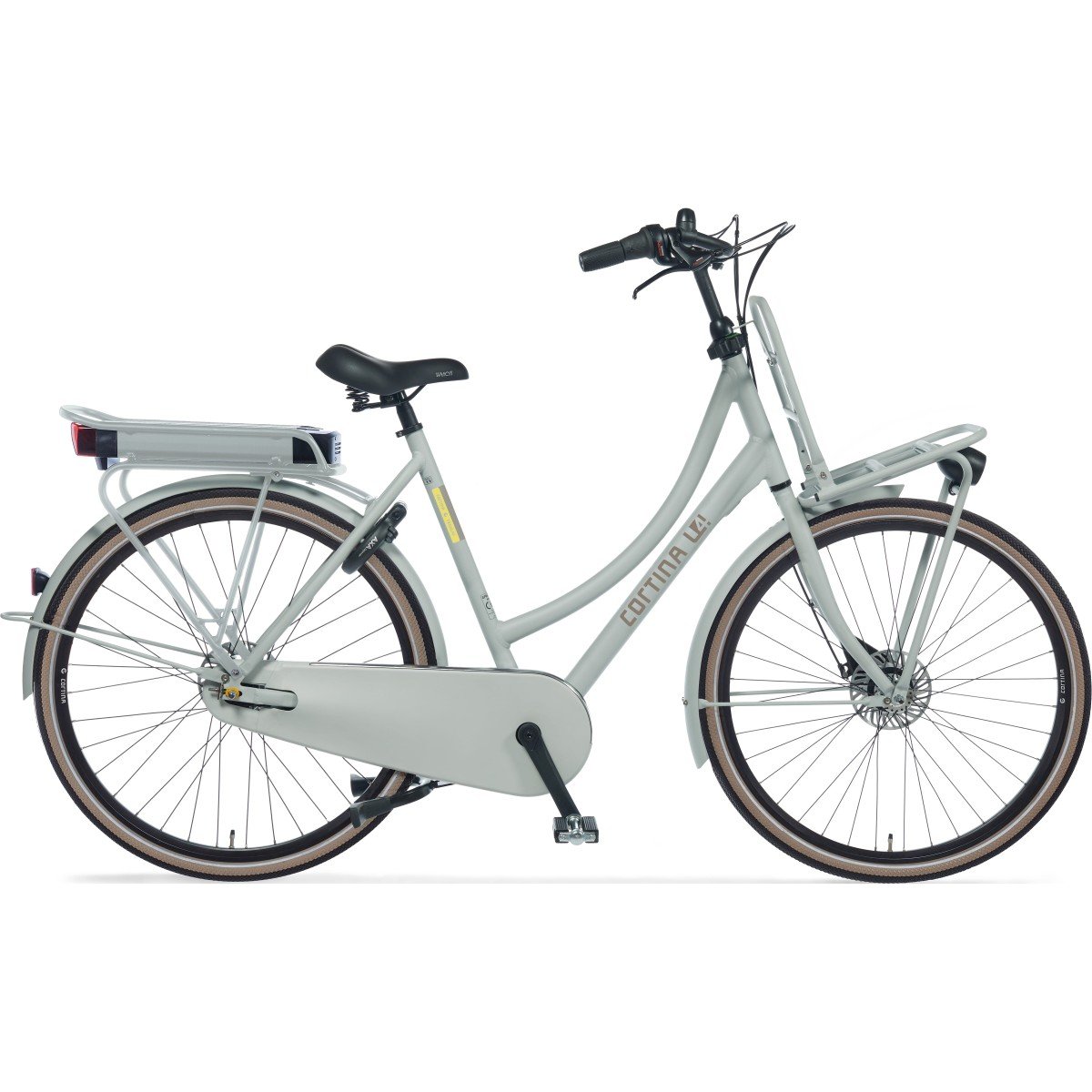 CORTINA E-U4 Transport Dames Smooth Grey Matt 50cm 2024