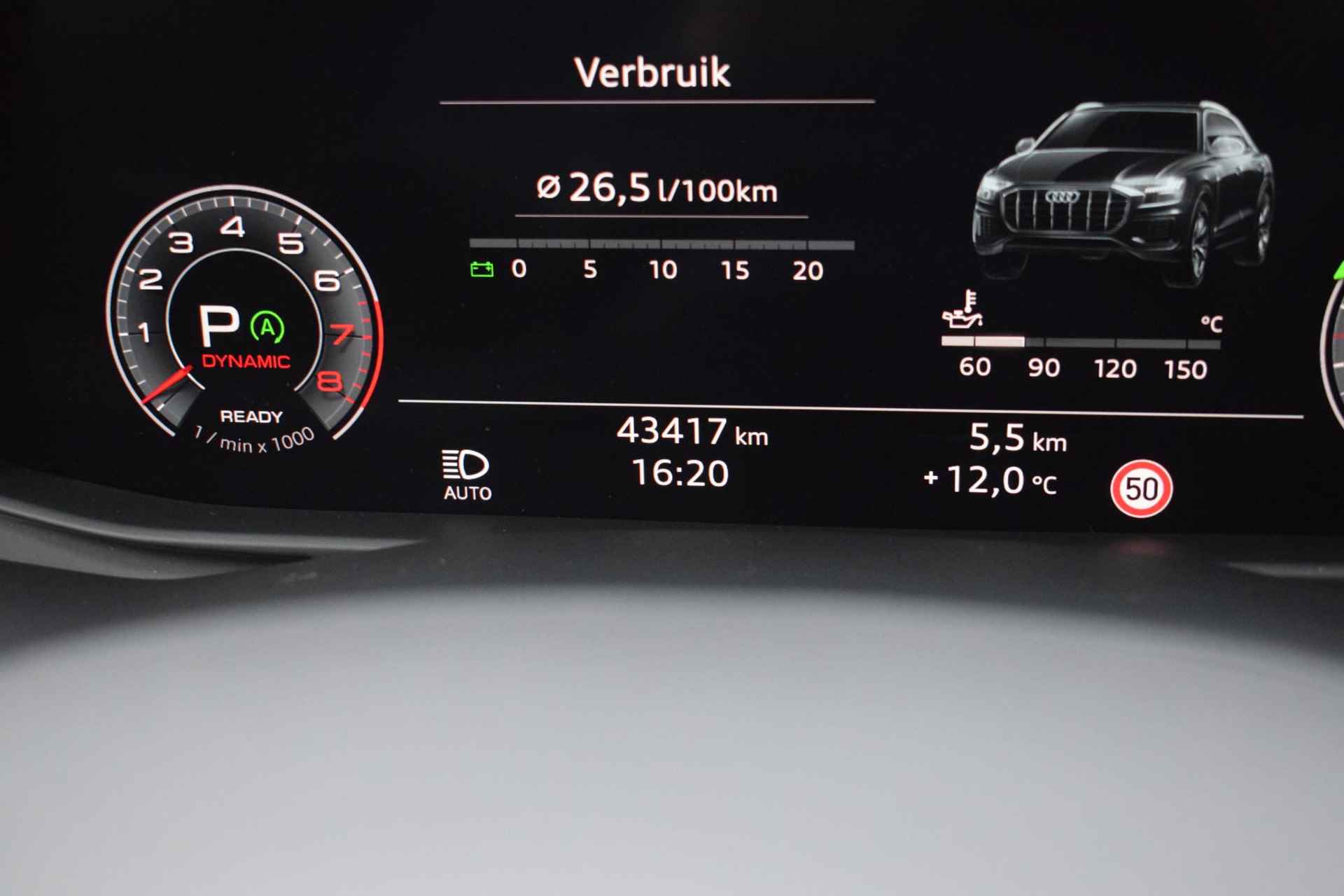 Audi Q8 55 TFSI quattro Pro Line Plus / Panoramadak / Stoelventilatie / 22'' inch - 28/88