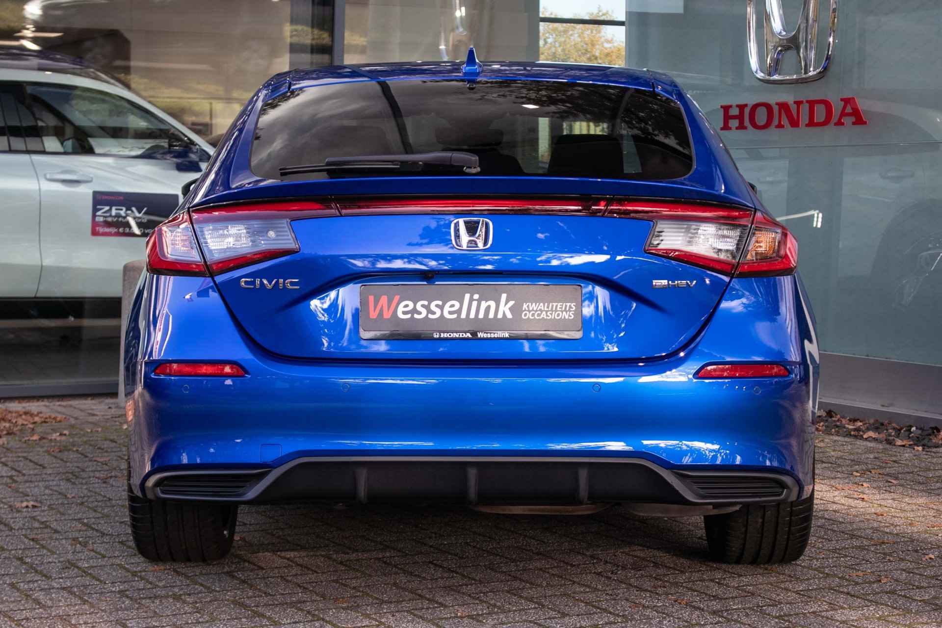 Honda Civic 2.0 e:HEV Sport Automaat - All in rijklaarprijs | Honda Sensing | Navi | Bl.spot | Fabr.garantie - 11/42