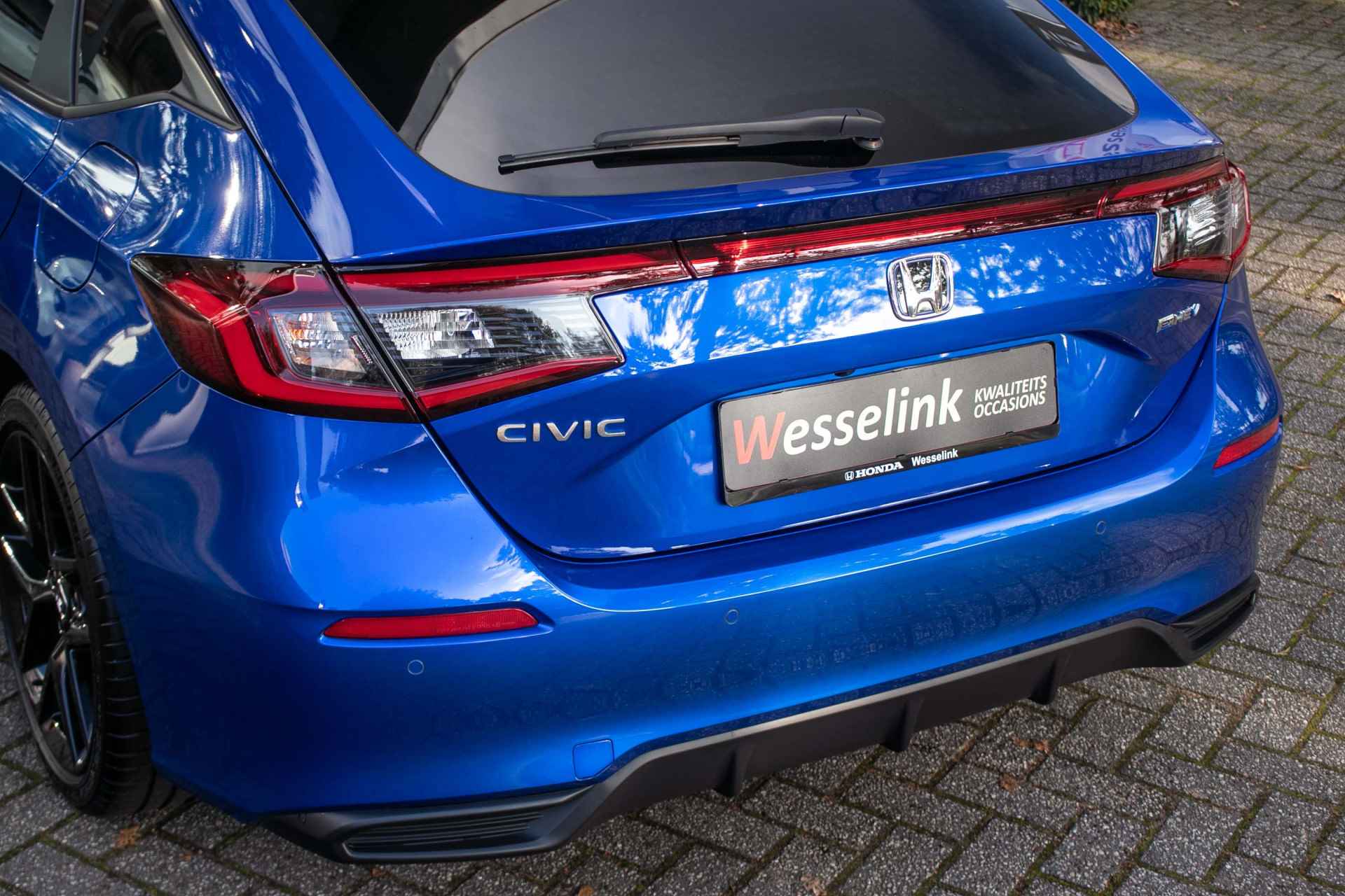 Honda Civic 2.0 e:HEV Sport Automaat - All in rijklaarprijs | Honda Sensing | Navi | Bl.spot | Fabr.garantie - 27/42