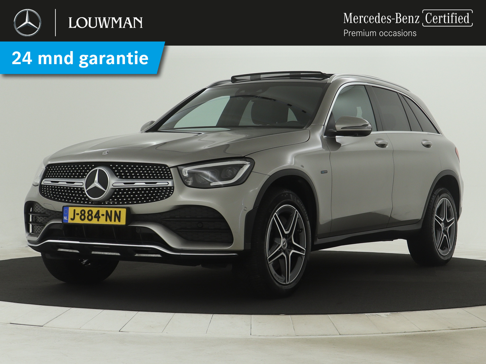 Mercedes-Benz GLC 300 e 4MATIC Business Solution AMG | Panoramadak | Elektrische Trekhaak | AMG Styling | Night Pakket | Inclusief 24 maanden MB Certified garantie voor Europa.