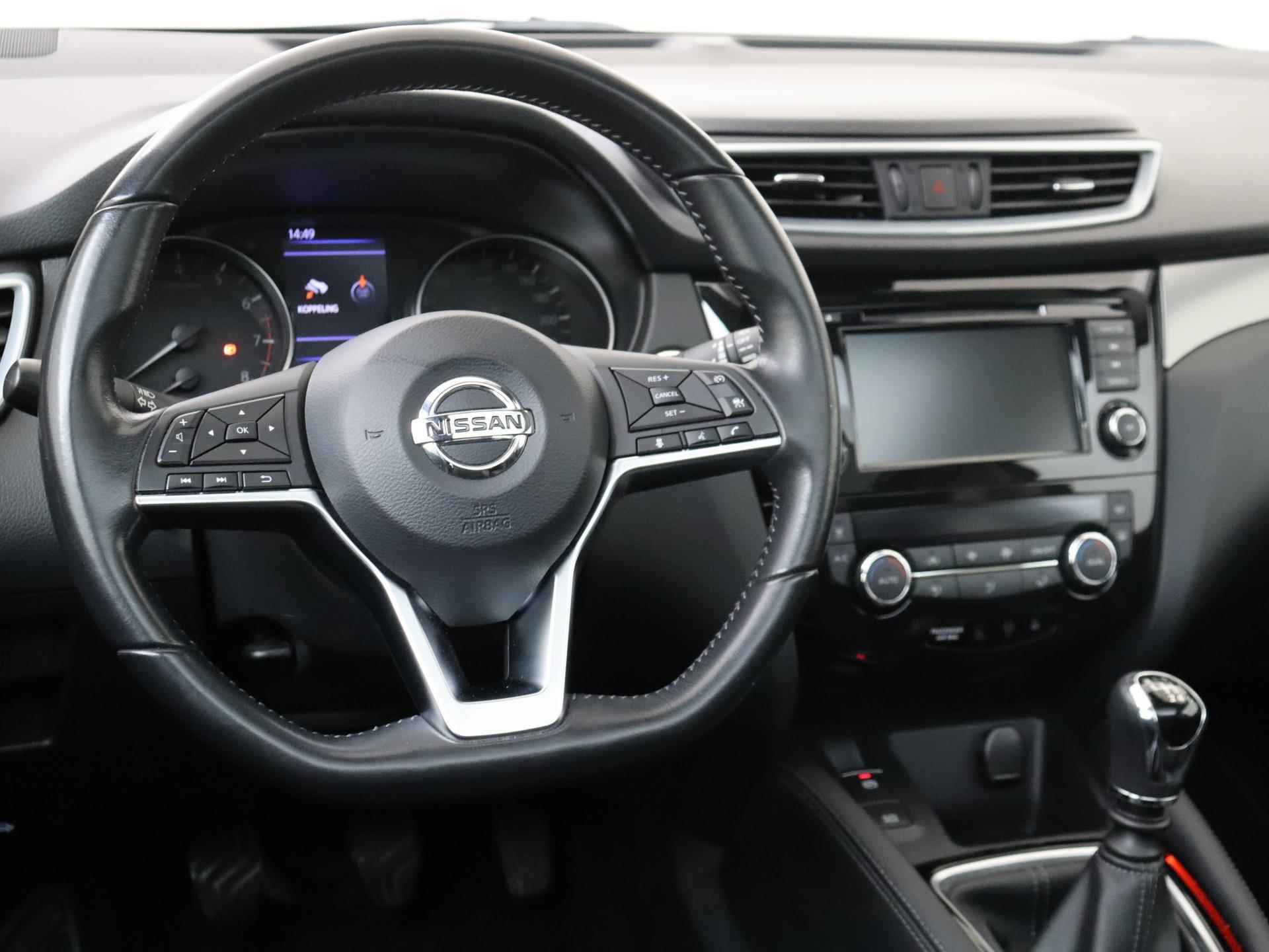 Nissan Qashqai 1.3 - 140PK DIG-T Tekna Apple Carplay/Android Auto | Navigatie | 360 Camera | 19 inch Velgen | LED Lampen | Parkeersensoren | Cruise Control Adaptief | Climate Control | 19 inch Velgen | Panoramadak | - 6/29
