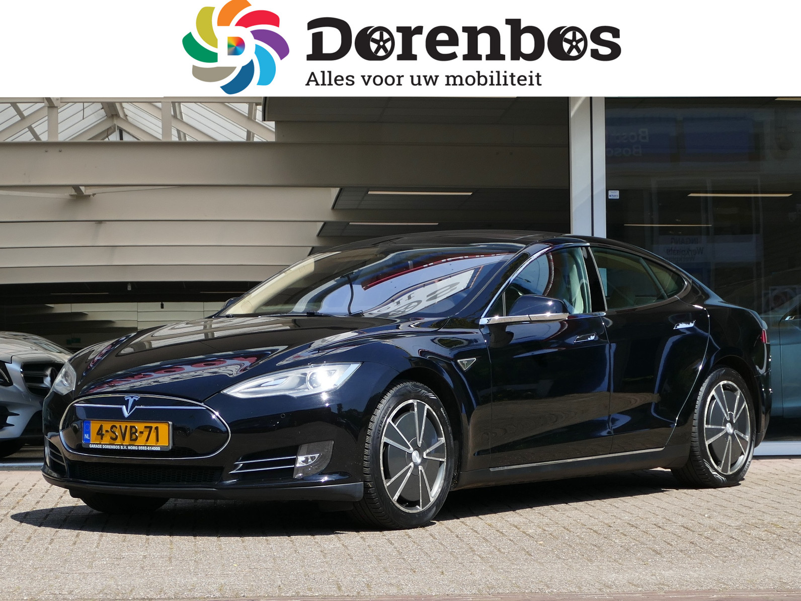 Tesla Model S 85 GRATIS LADEN | panoramadak | leer