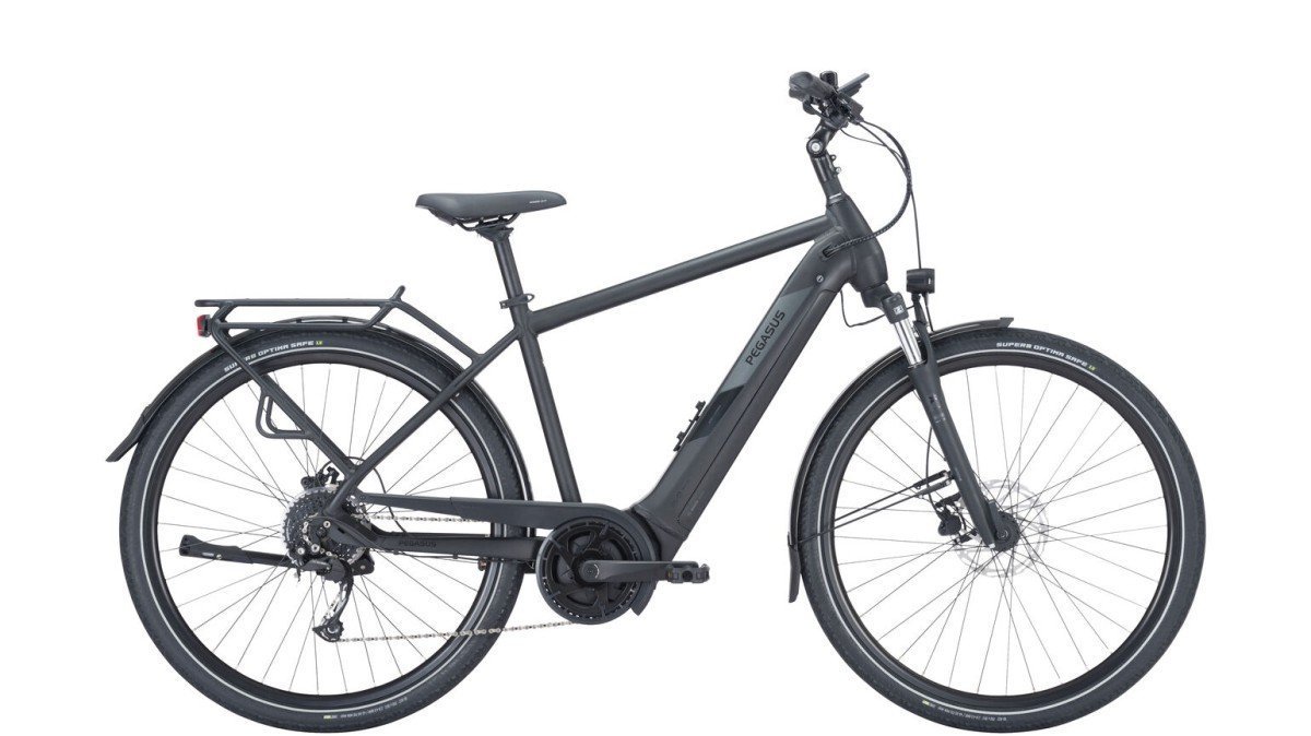 PEGASUS Solero EVO 9 (500wh) Heren Black Matt 28" 60cm 2024