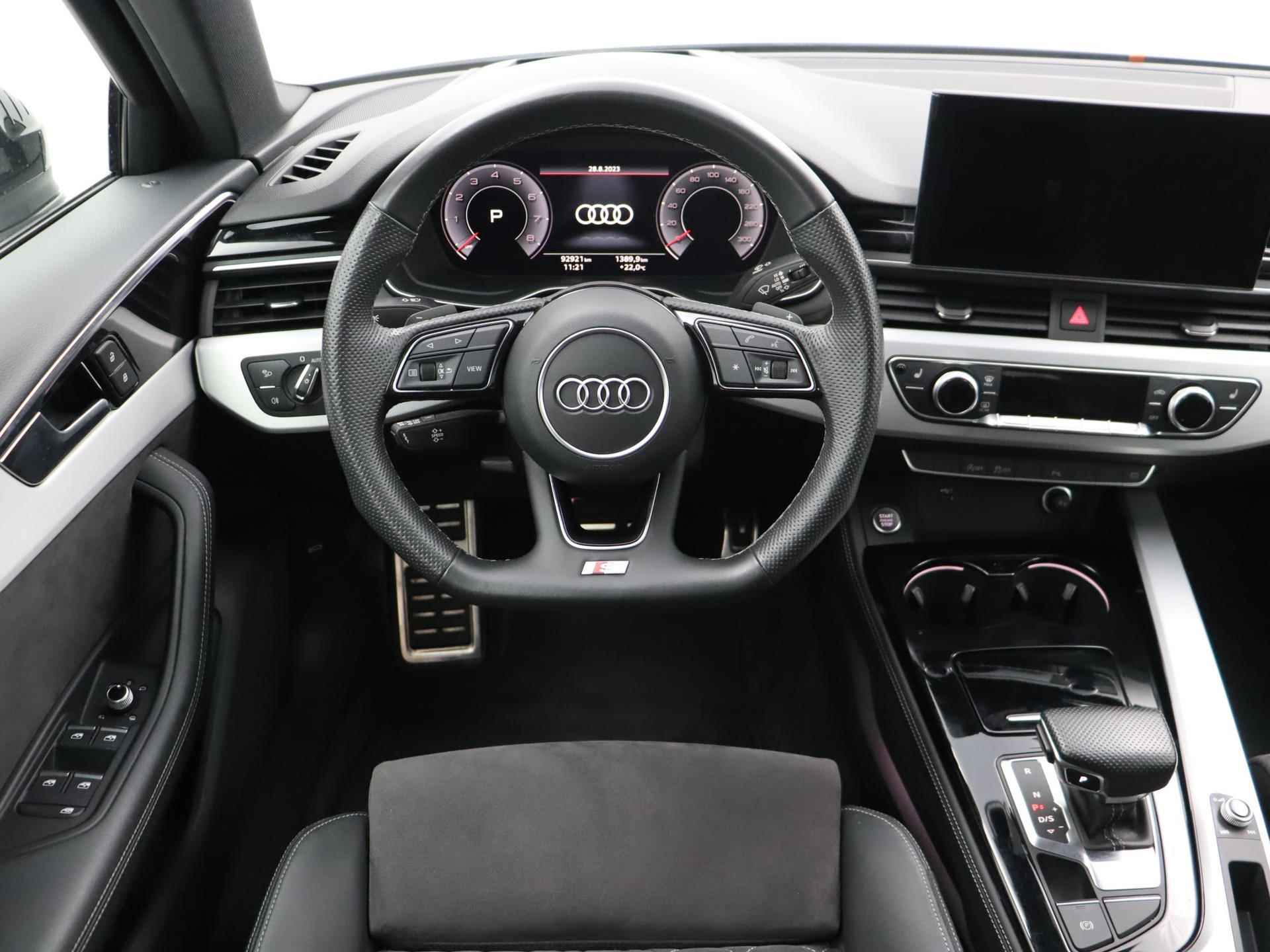 Audi A4 Avant 35 TFSI Aut. S-Edition | Sportstoelen | Leder + Alcantara | Panoramadak | Virtual Cockpit | Ambiente verlichting | - 22/28
