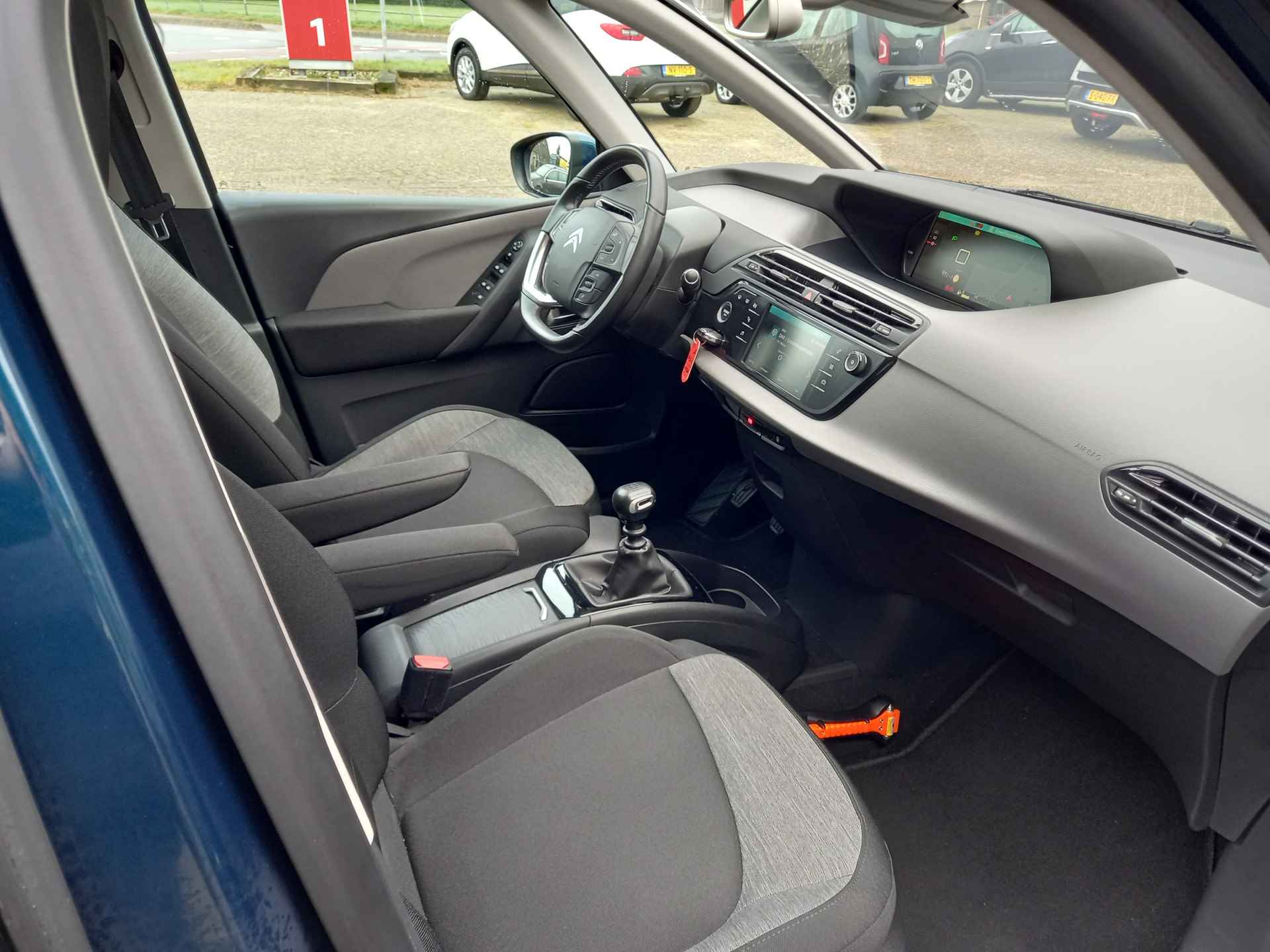 Citroën Grand C4 Spacetourer 1.2 PureTech Business Electronische airco , 7 Persoons uitvoering, Stoelverwarming PRIJS RIJKLAAR - 5/28