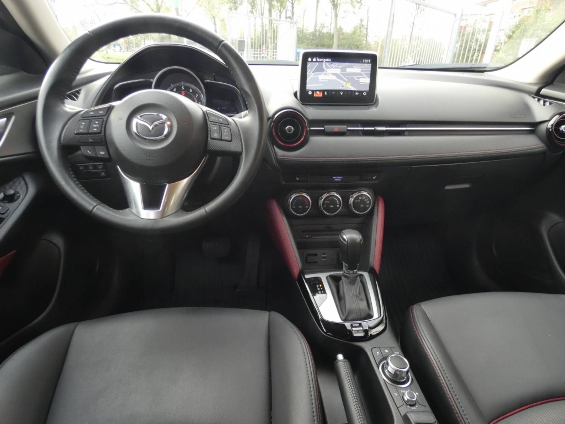 Mazda CX-3 2.0 SkyActive | Automaat| GT Sport Line | Camera| Navi | Leder - 13/40