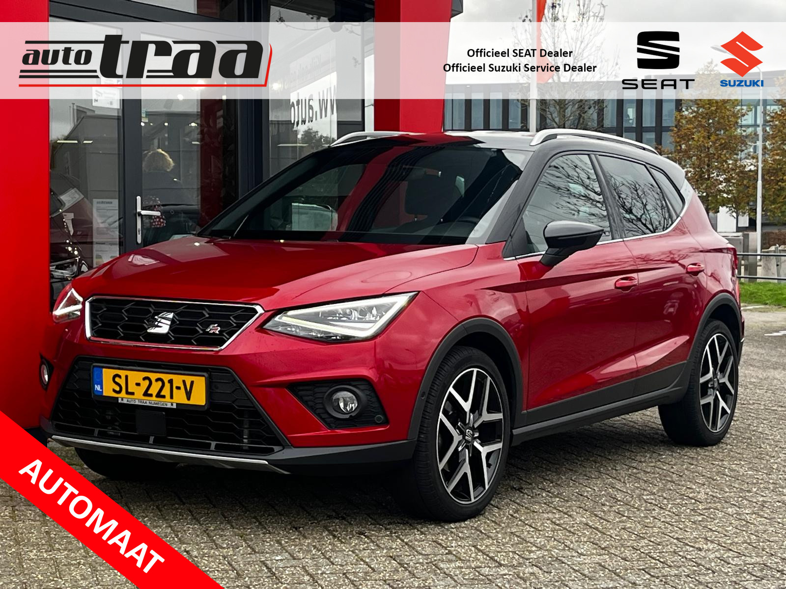 SEAT Arona 1.0 TSI FR Launch Edition DSG-7 Automaat / Afneembare trekhaak / Full led / 18'' LMV /