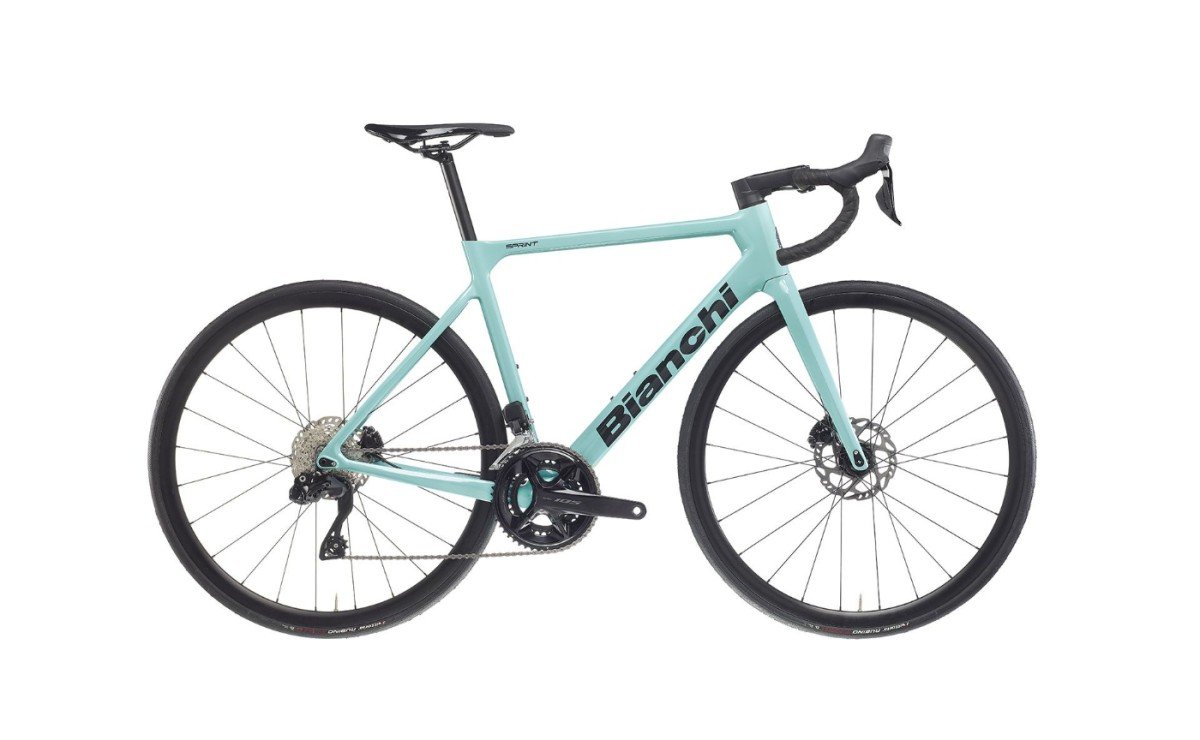 Bianchi SPRINT ICR 105 DISC Heren SX - CK16 / BLACK FULL GLOSSY 53cm 2025