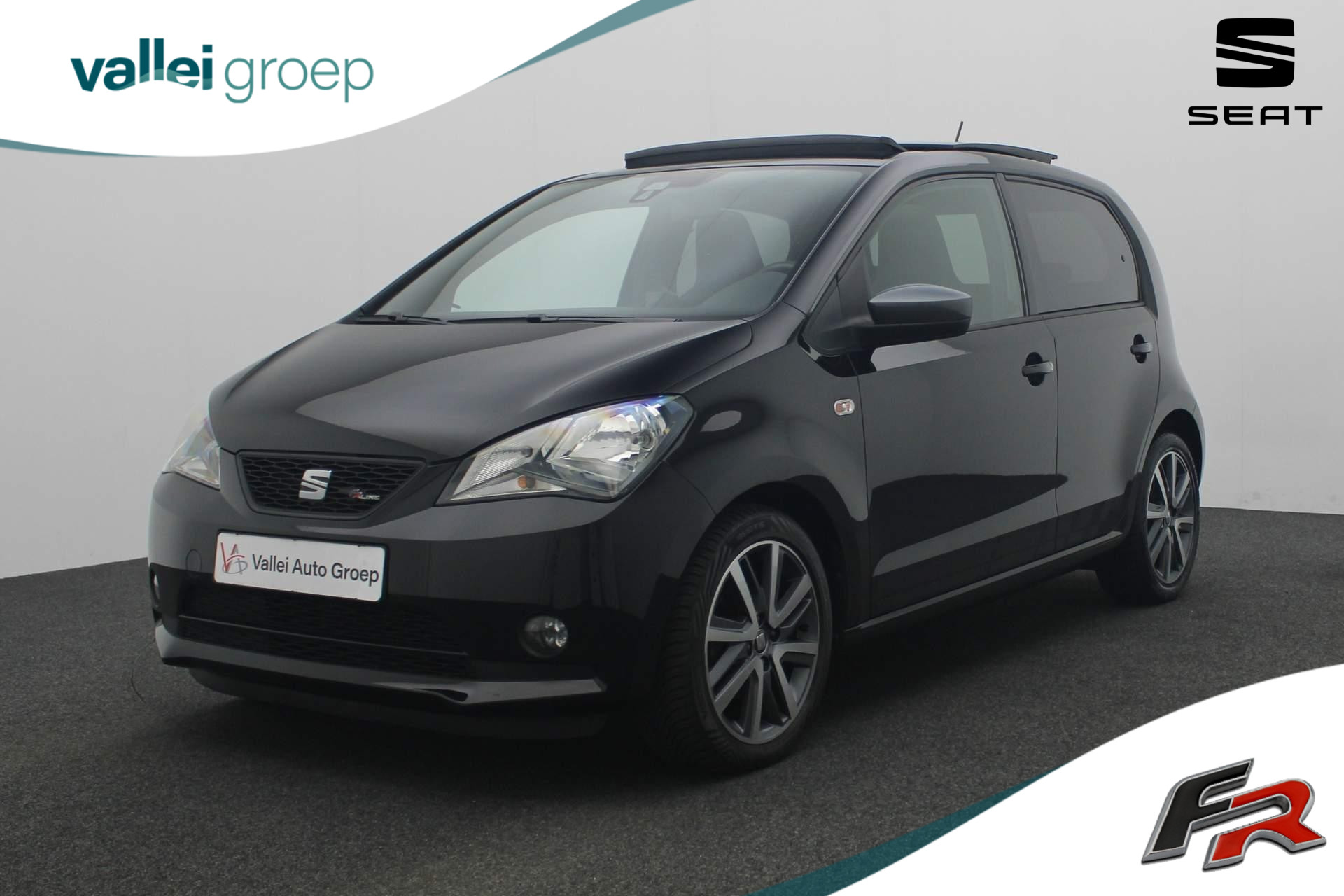 SEAT Mii 1.0 60PK FR - Origineel NL | Pano | BEATS | Navi | 16 inch | Airco | Cruise | Parkeersensoren achter