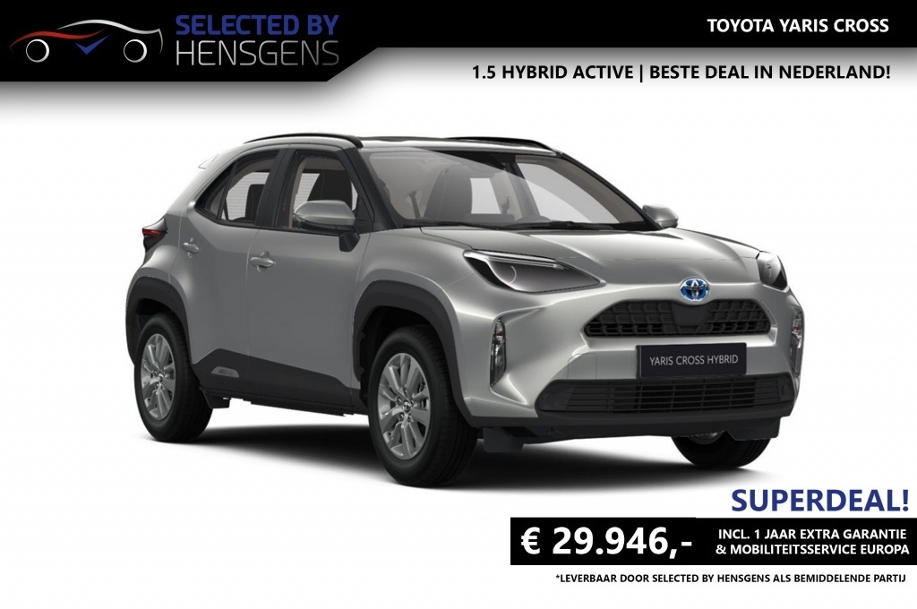 Toyota Yaris Cross 1.5 Hybrid Active | Beste Deal in Nederland