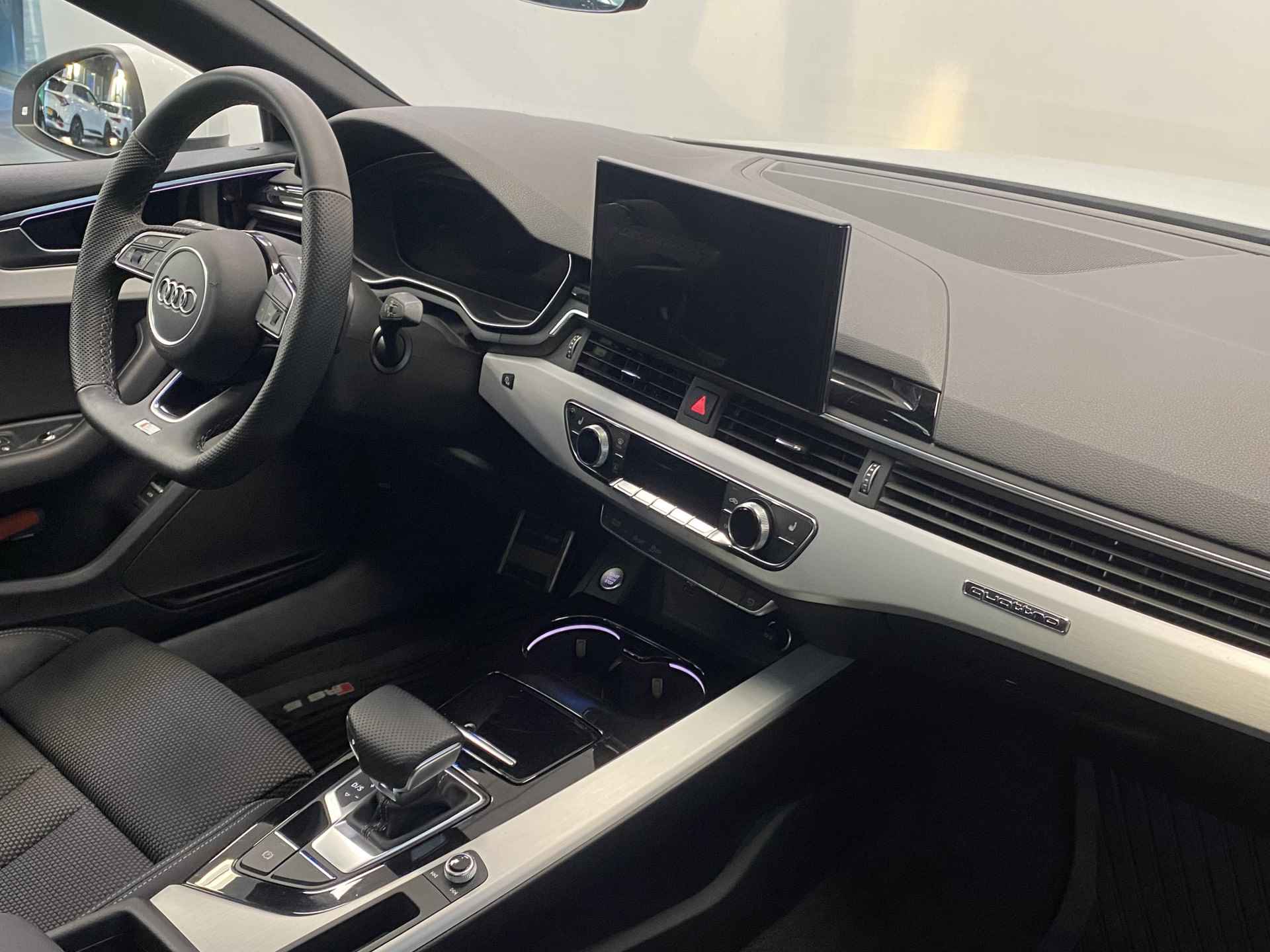 Audi A5 Sportback 40 TFSI quattro S edition Competition Panoramadak Cruise Control Navigatie  Apple Carplay 20LMV VCP 2 Jaar garantie mogelijk* ( vraag naar de voorwaarde) - 13/36