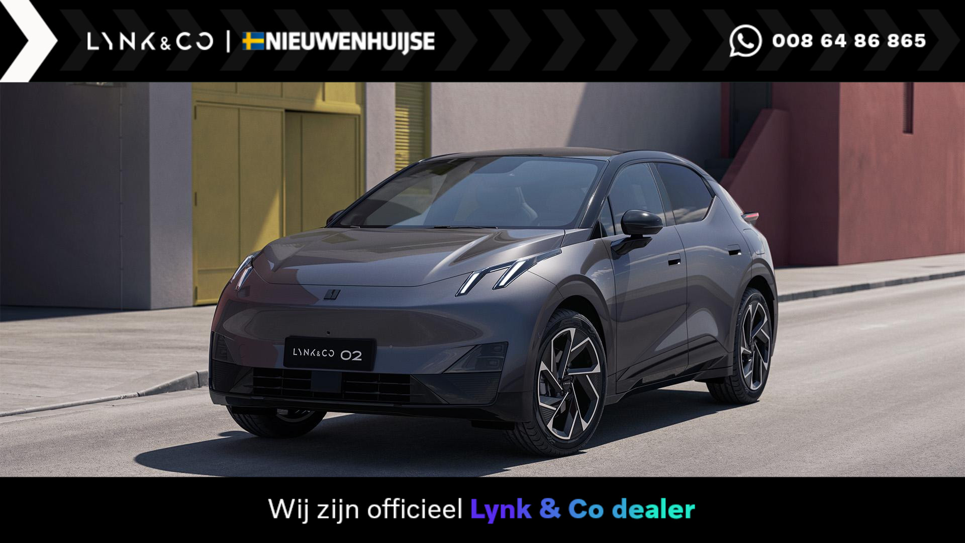 Lynk & Co 02 More 66 kWh | UIT VOORRAAD LEVERBAAR  | HIGH GREYGRID