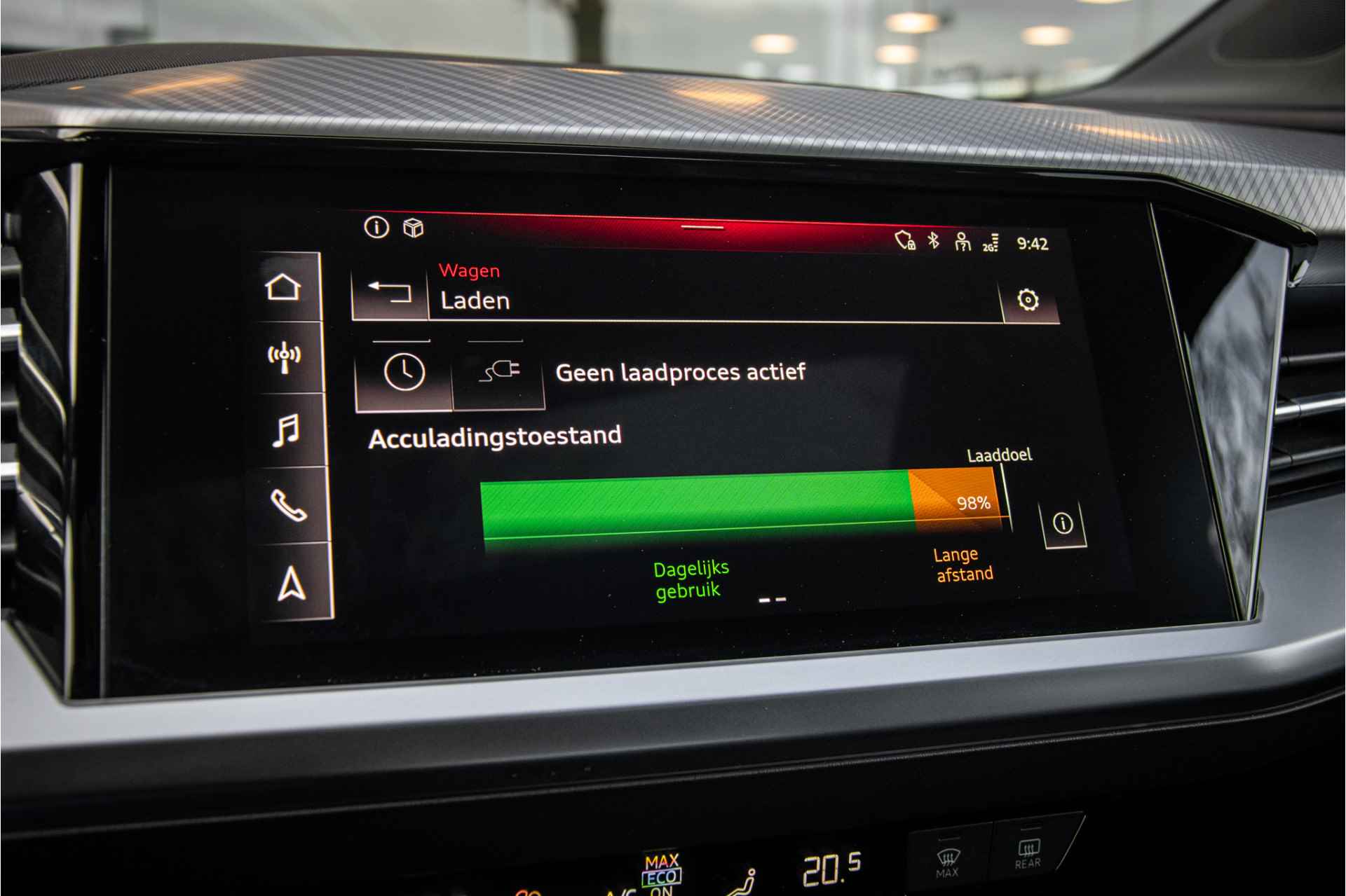 Audi Q4 e-tron 35 Launch edition Advanced Plus 55 kWh - Panodak - Leder - 21inch Rijbereik WLTP 353km - 12% bijtelling! - 46/74