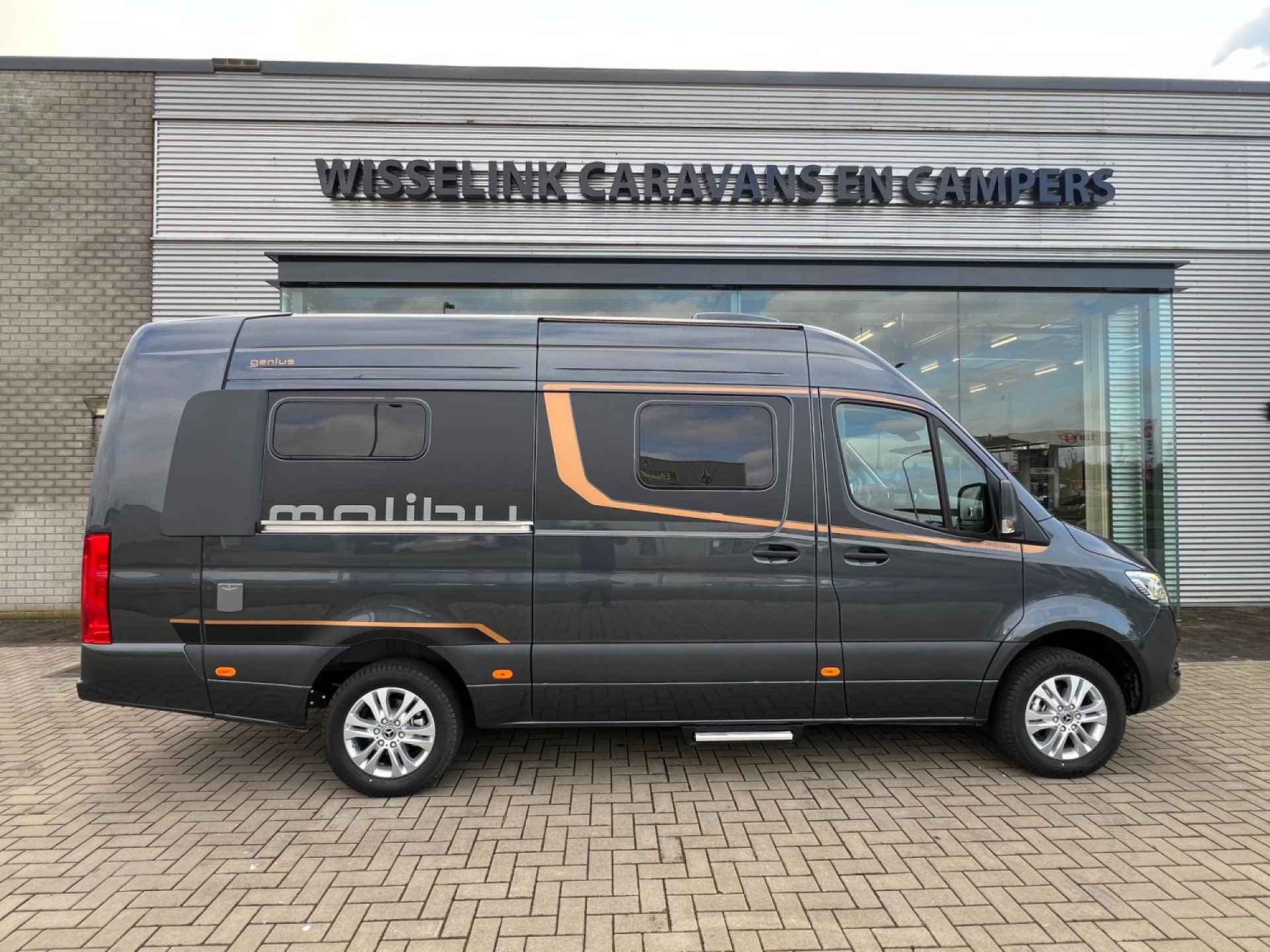 Malibu Genius 641 LE NIEUW & UNIEK MODEL OP MERCEDES BASIS - 5/30