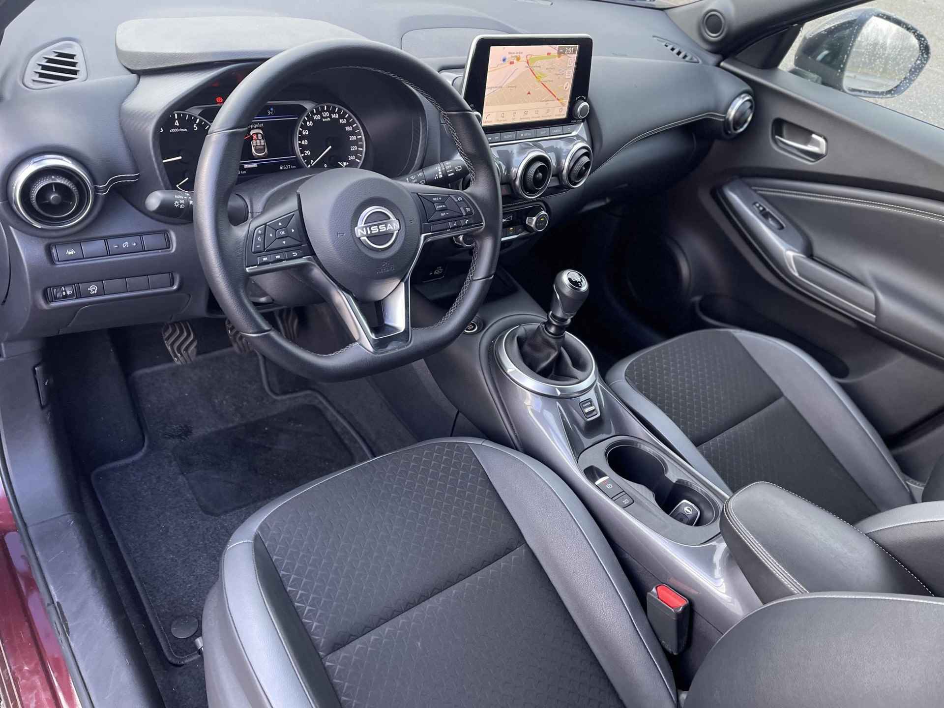 Nissan Juke 1.0 DIG-T N-Design | Navigatie | Camera | Apple Carplay/Android Auto | 19'' Velgen | Cruise & Climate Control | Rijklaarprijs! - 10/24