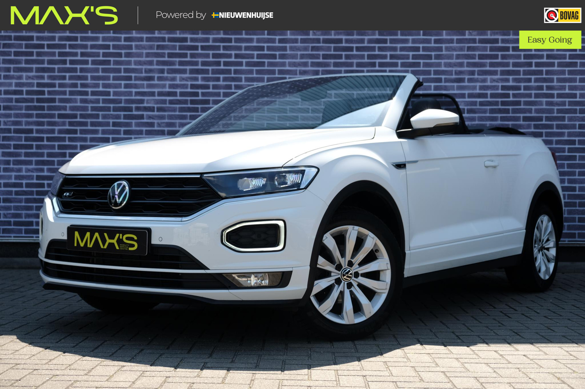 Volkswagen T-Roc Cabrio 1.5 TSI R-Line | Stoelverwarming Voor | Apple Carplay & Android Auto | Adaptive Cruise Control | Soft Top | Windscherm |